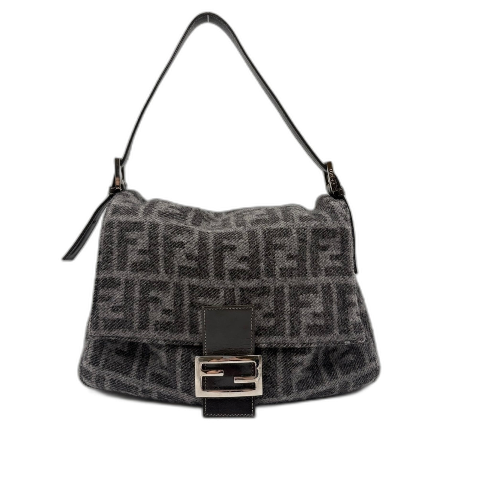 Fendi Gray Handbag (Pre-Owned)