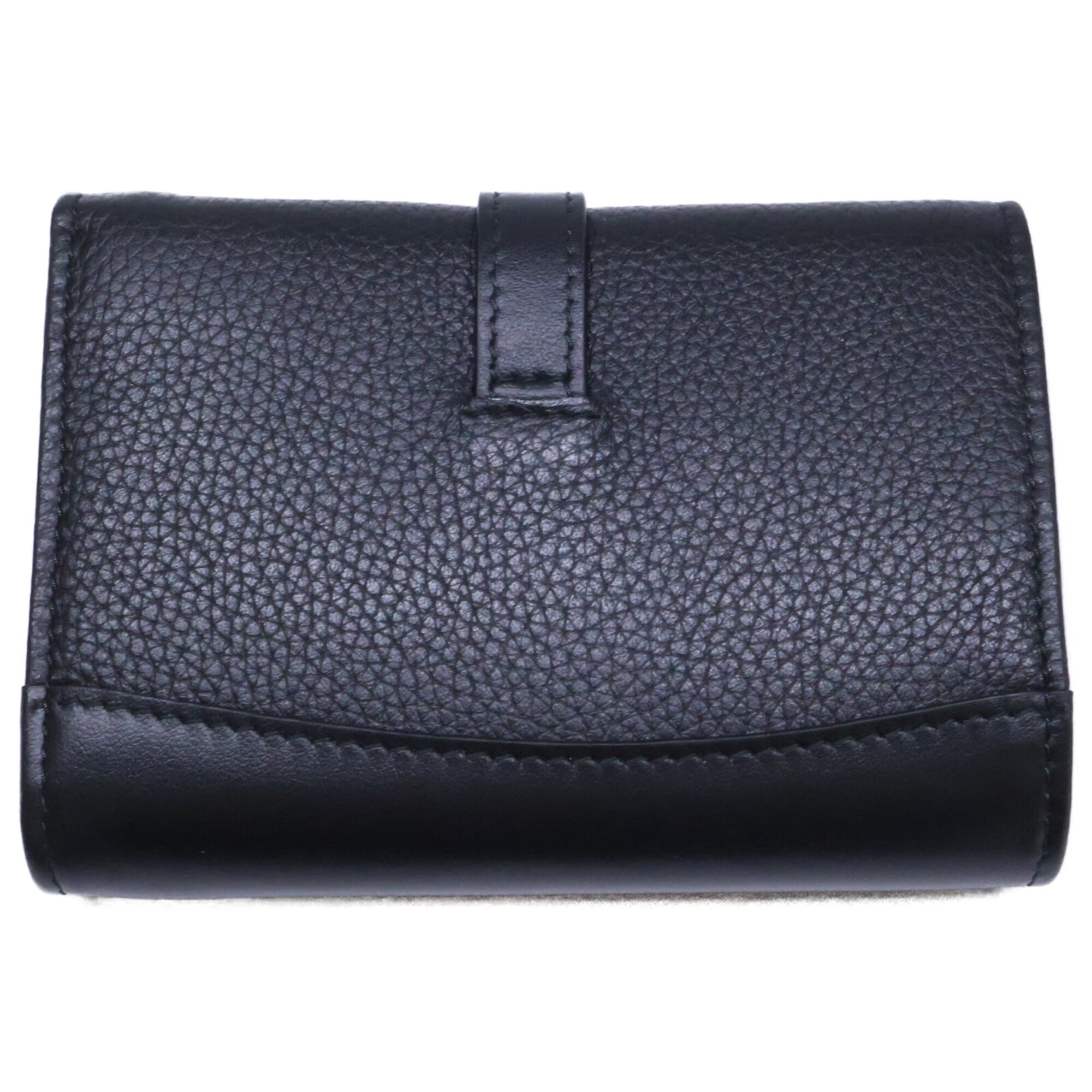 Miu Miu Black Leather Wallet (Tri-Fold) (Pre-Owned)