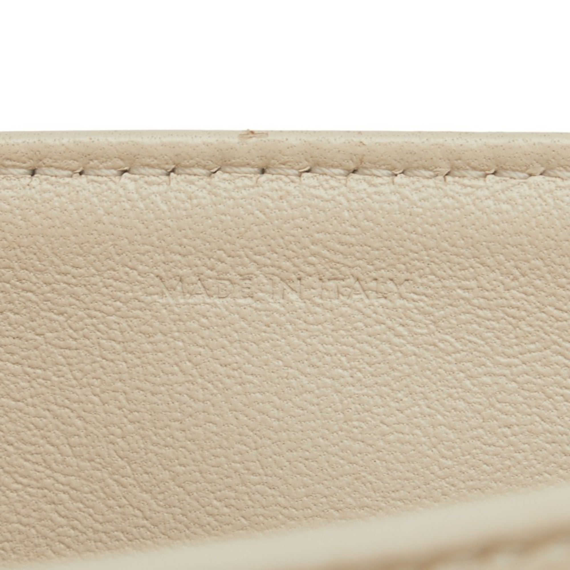 Celine White Leather Shoulder Bag (Pre-Owned)