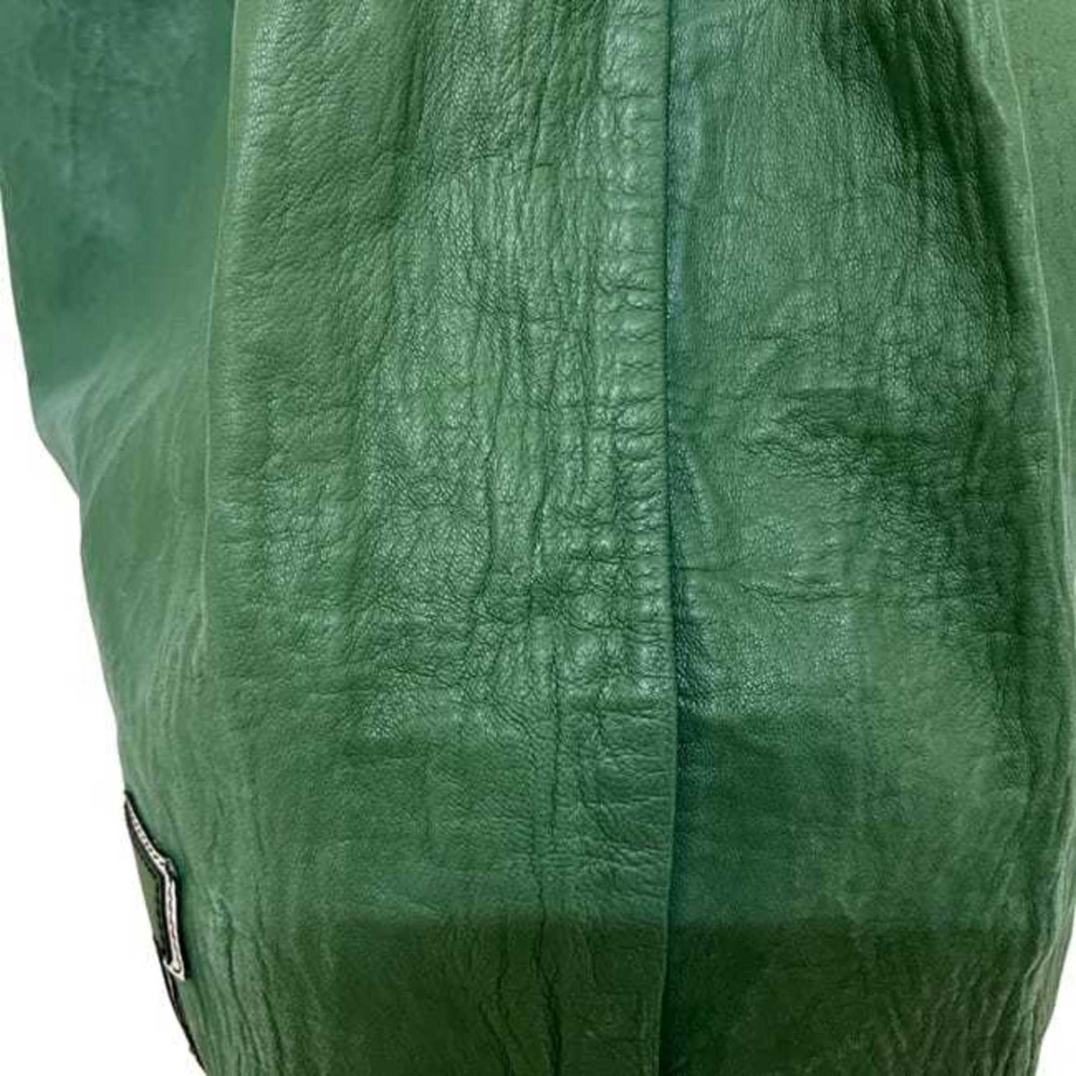 Prada Green Leather Eco-Bag Tote Bag (Pre-Owned)