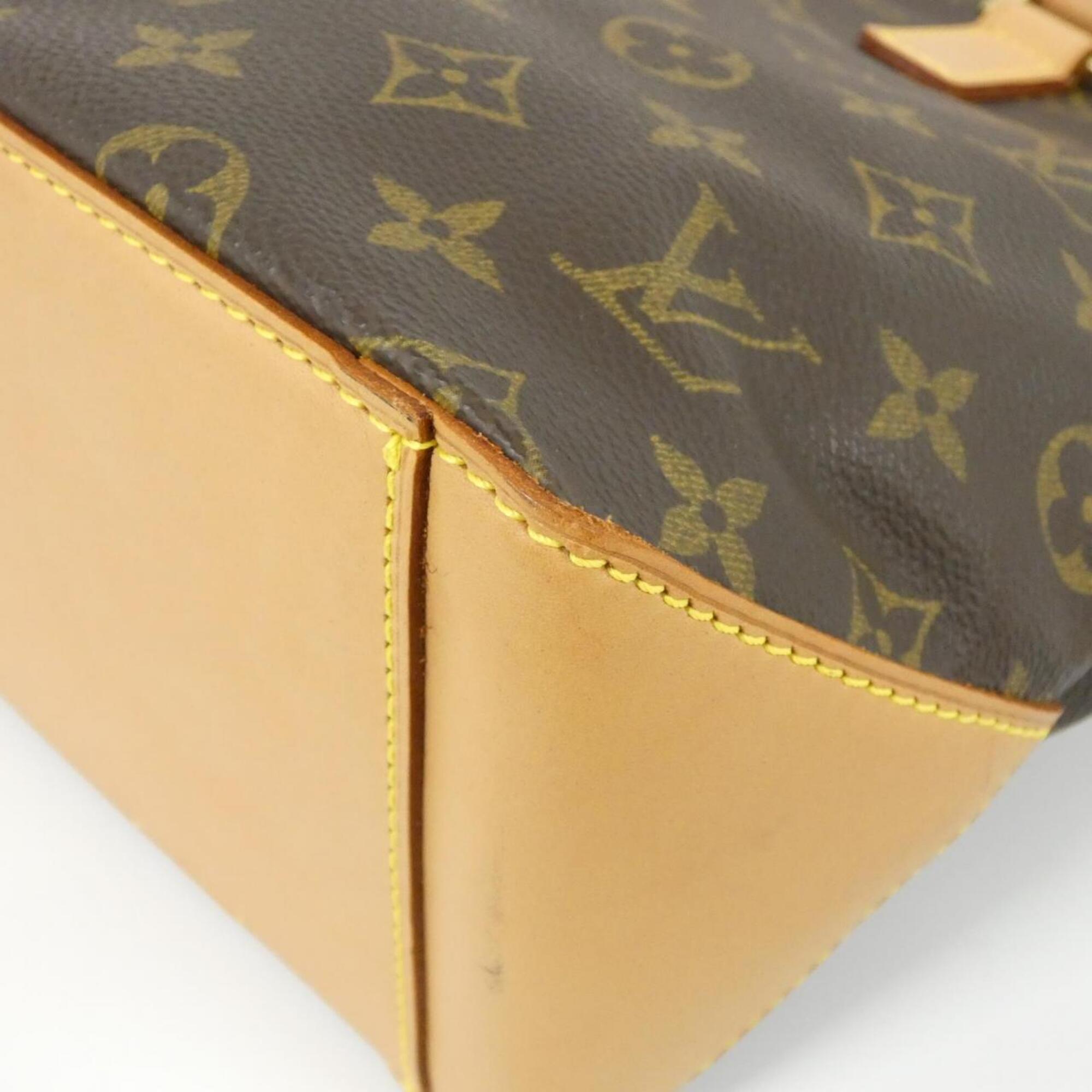 Louis Vuitton Marron Coated Canvas Handbag (Pre-Owned)