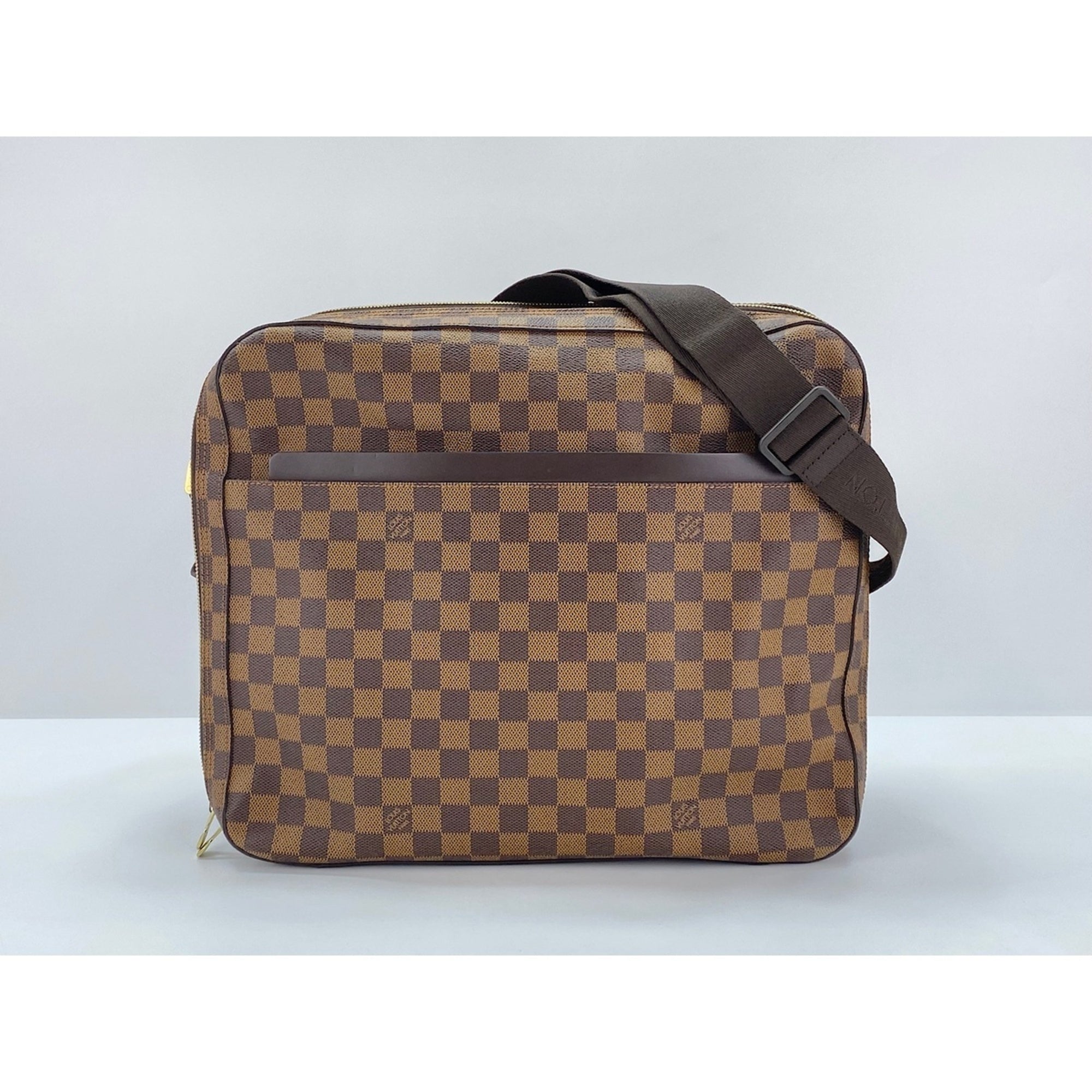 Louis Vuitton Brown Damier Canvas Galle Shoulder Bag (Pre-Owned)