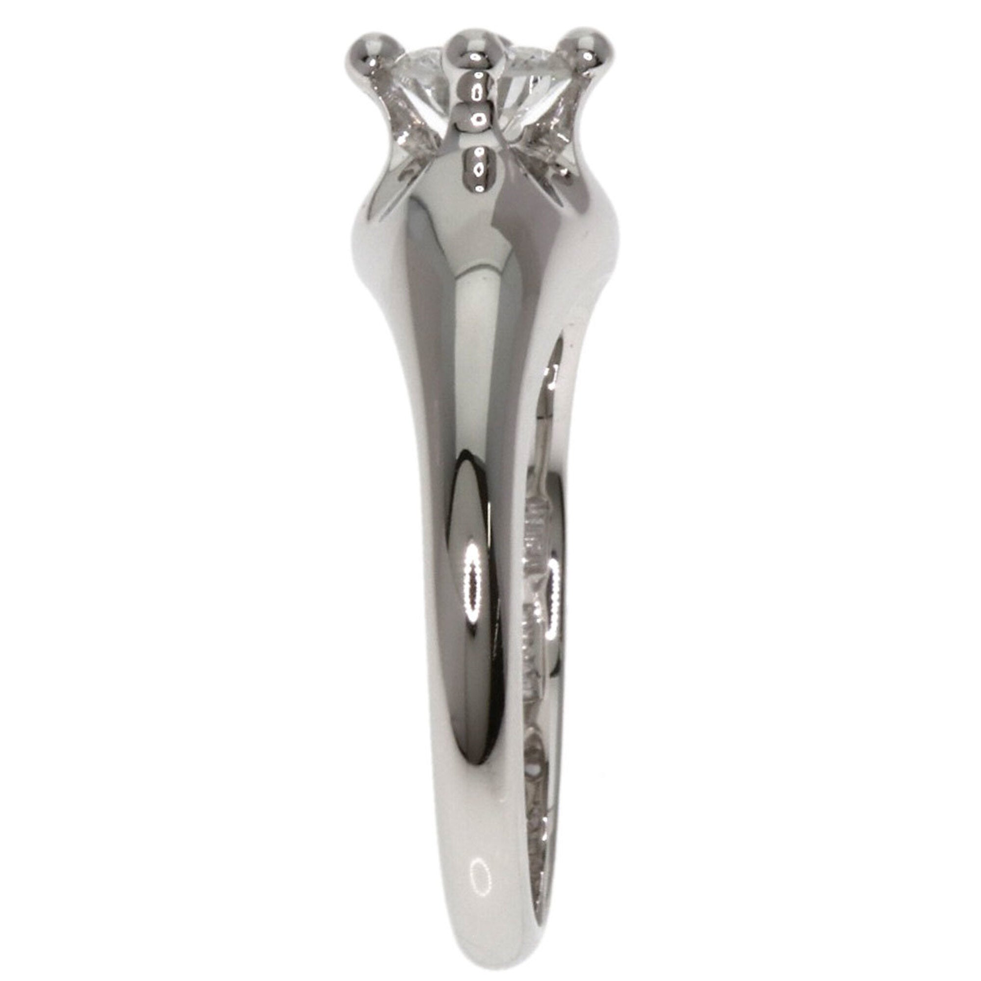 Bvlgari Platinum Platinum 950 Band Ring (Pre-Owned)