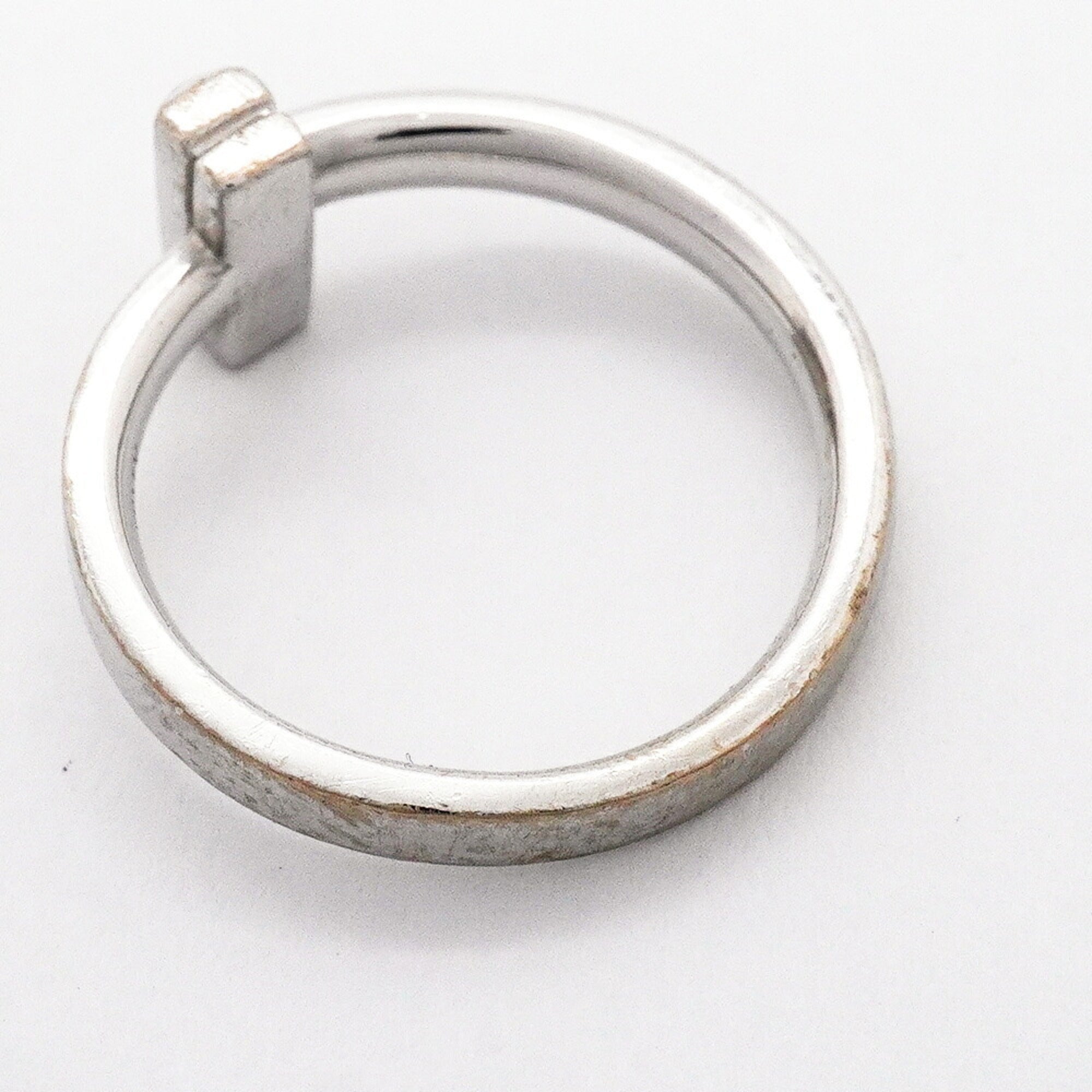 Tiffany White Gold (18K) Band Ring (Pre-Owned)