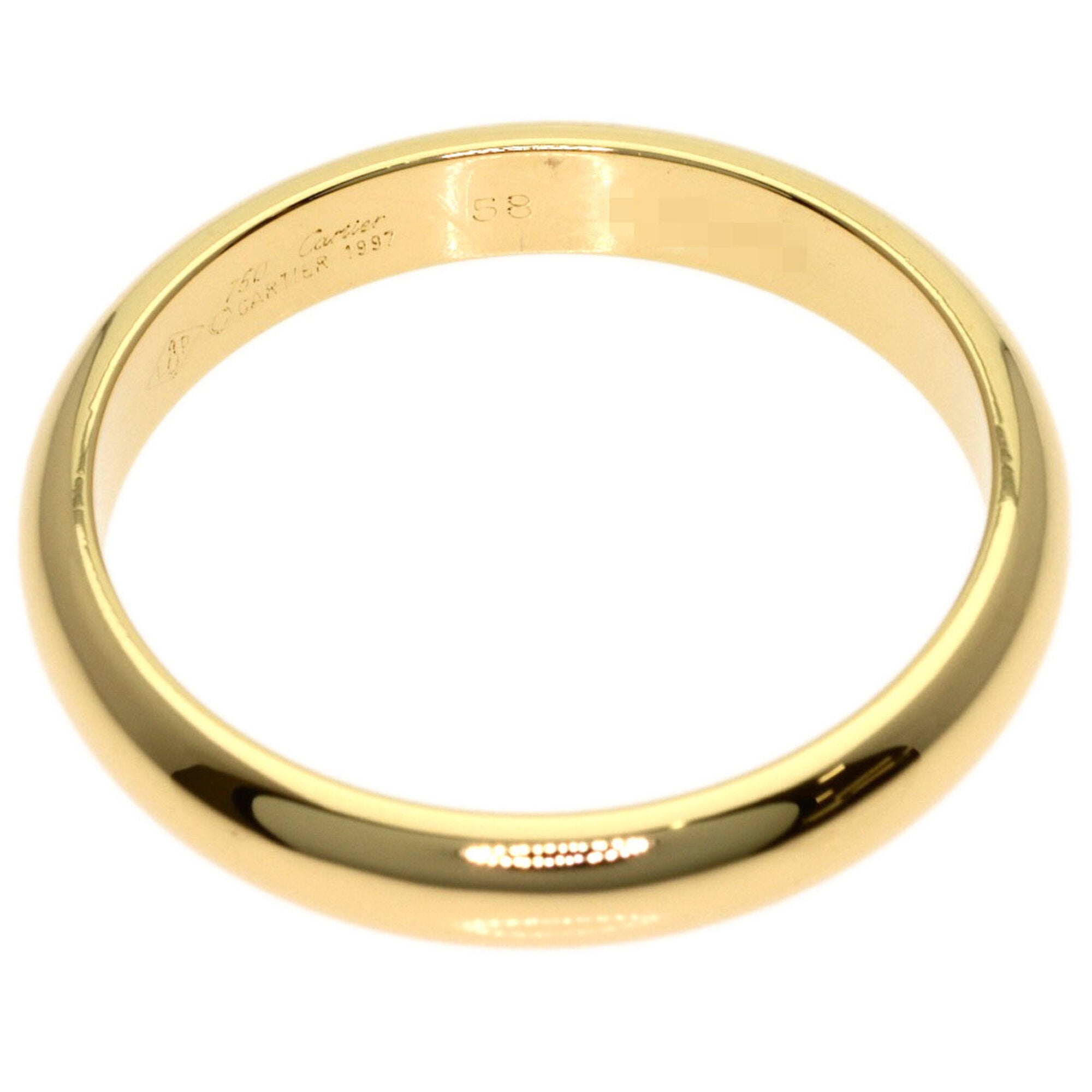 Cartier Yellow Gold (18K) Band Ring (Pre-Owned)