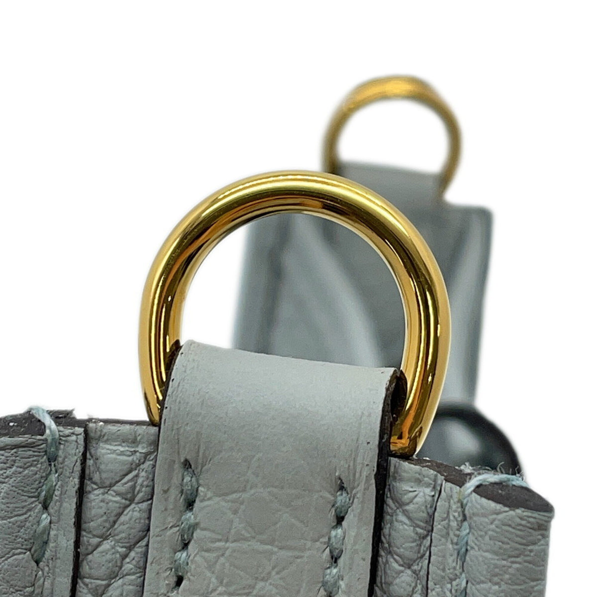 Hermes Evelyne Gold Taurillon Clemence Leather Handbag Shoulder Bag (Pre-Owned)
