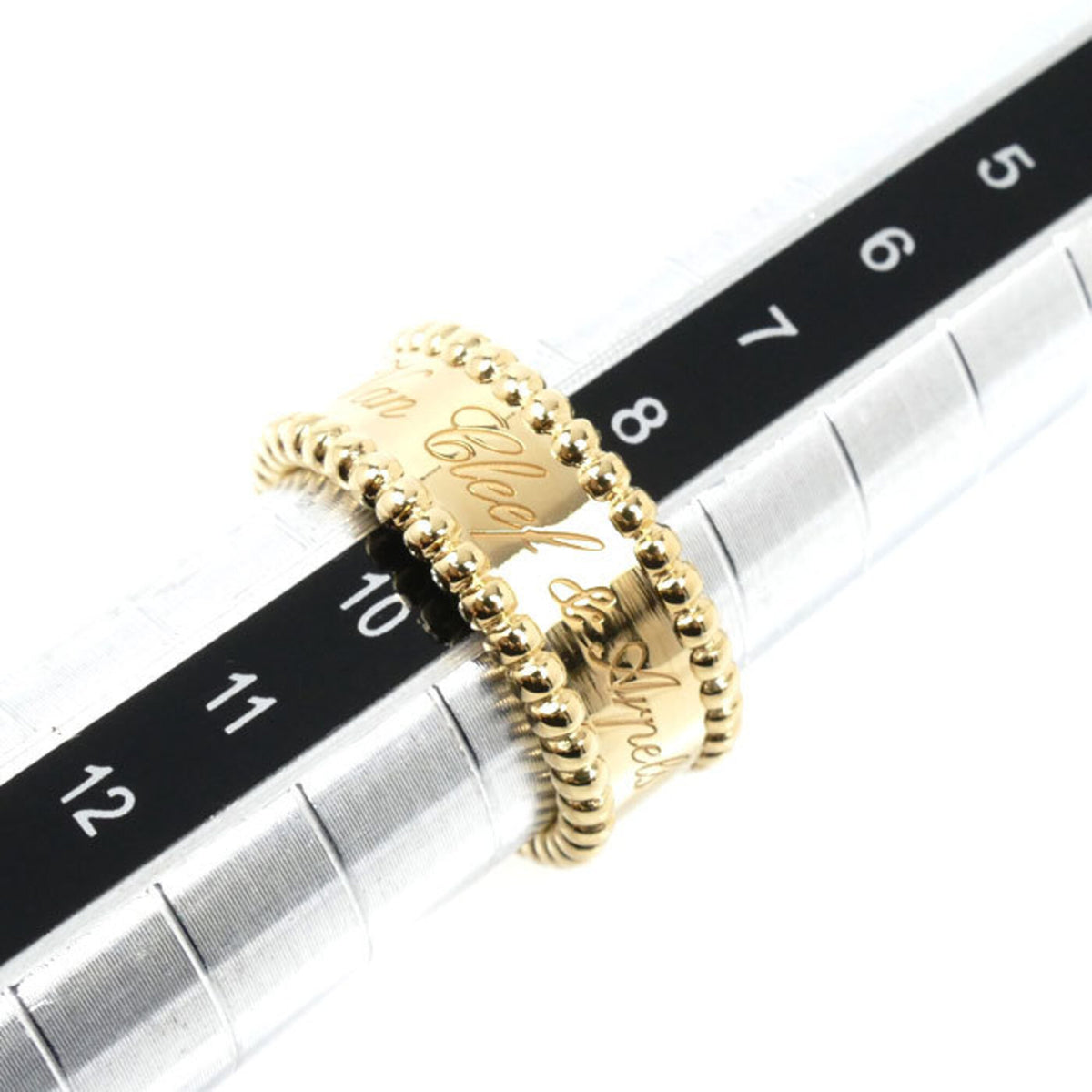 Van Cleef & Arpels Yellow Gold (18K) Band Ring (Pre-Owned)