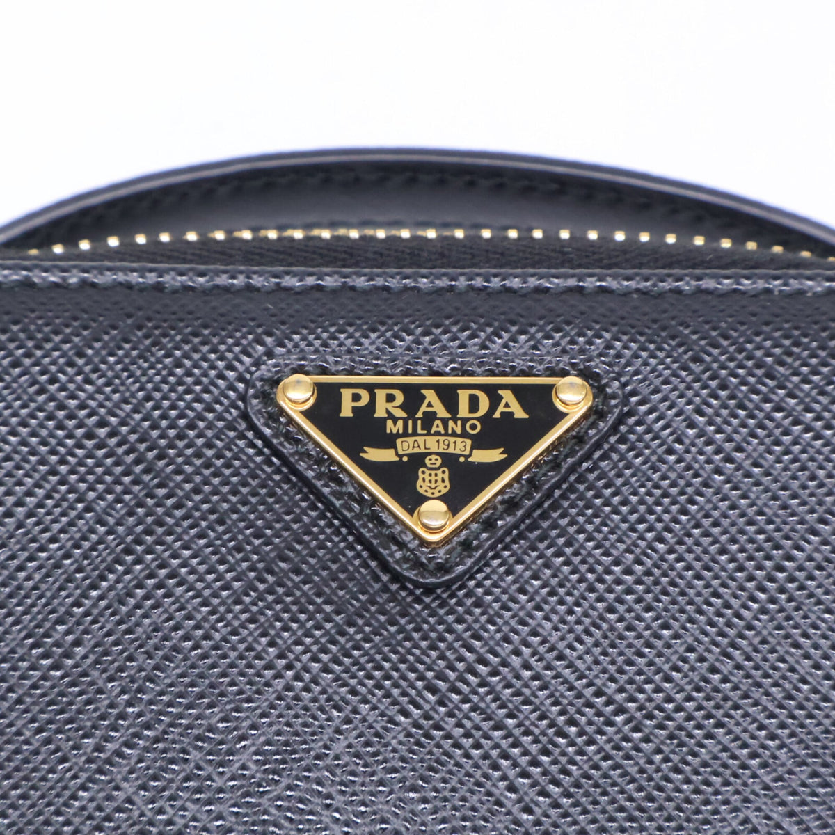 Prada Black Leather Shoulder Bag (Pre-Owned)