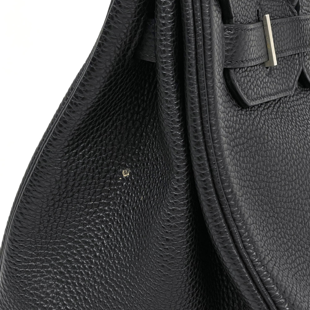 Hermes Black Togo Leather Handbag (Pre-Owned)