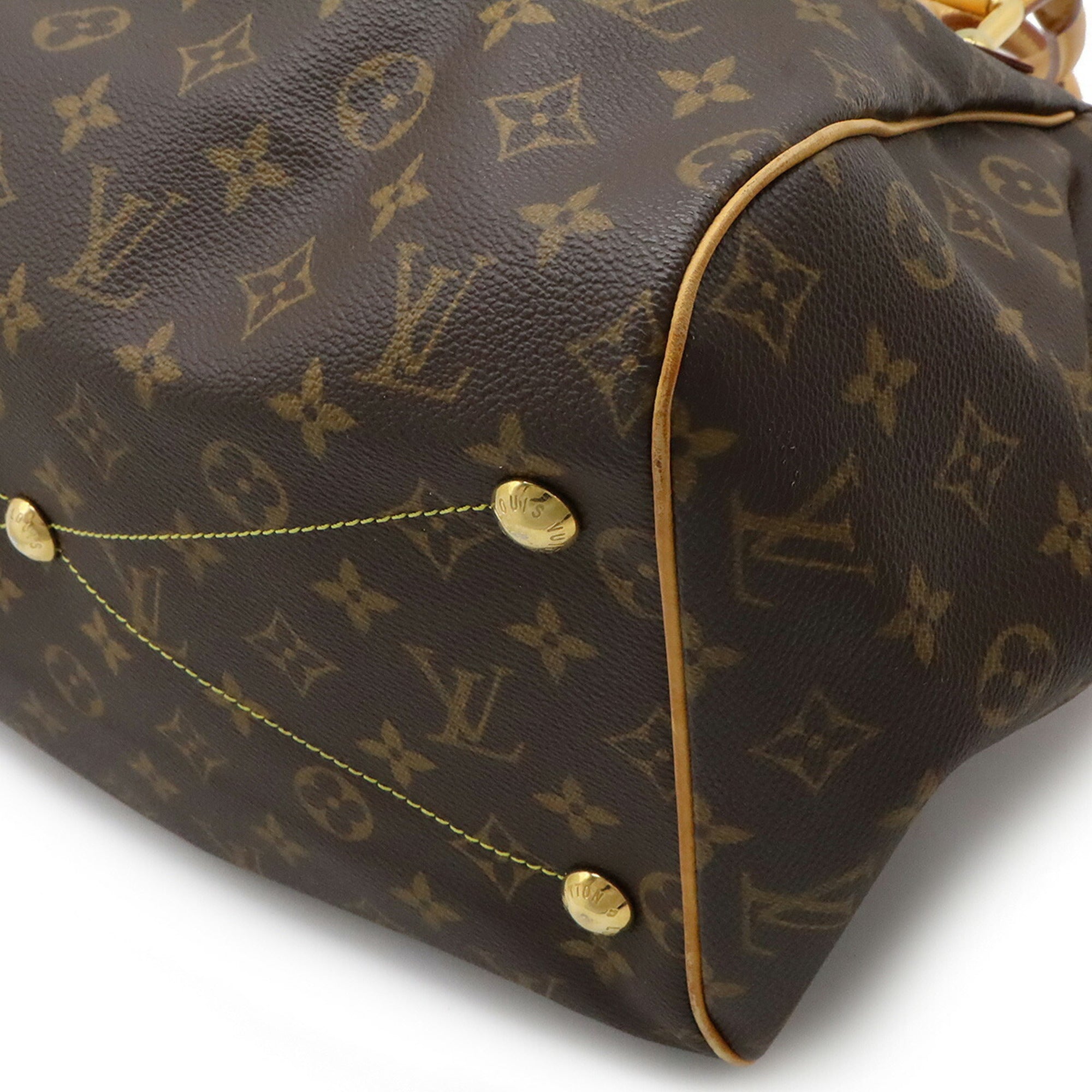 Louis Vuitton Monogram Brown Monogram Handbag Shoulder Bag Tote Bag (Pre-Owned)