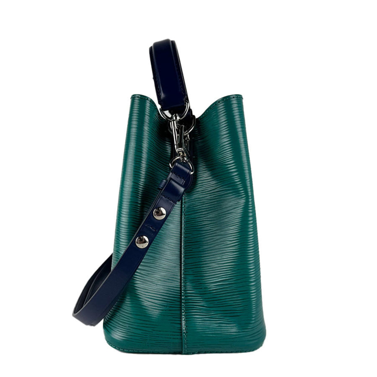 Louis Vuitton Green Navy Epi Leather Handbag Shoulder Bag (Pre-Owned)