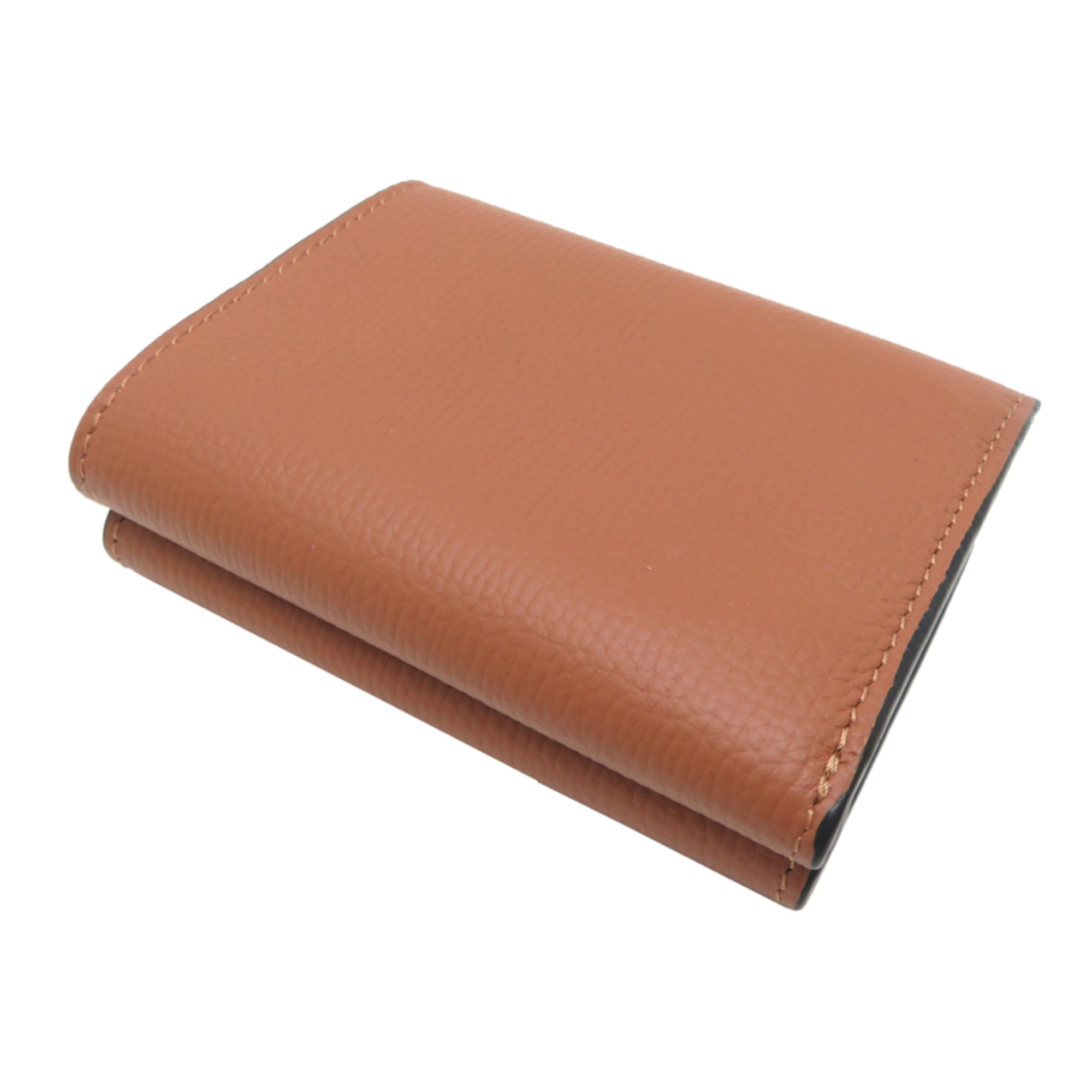 Loewe Brown Leather Wallet (Tri-Fold) (Pre-Owned)
