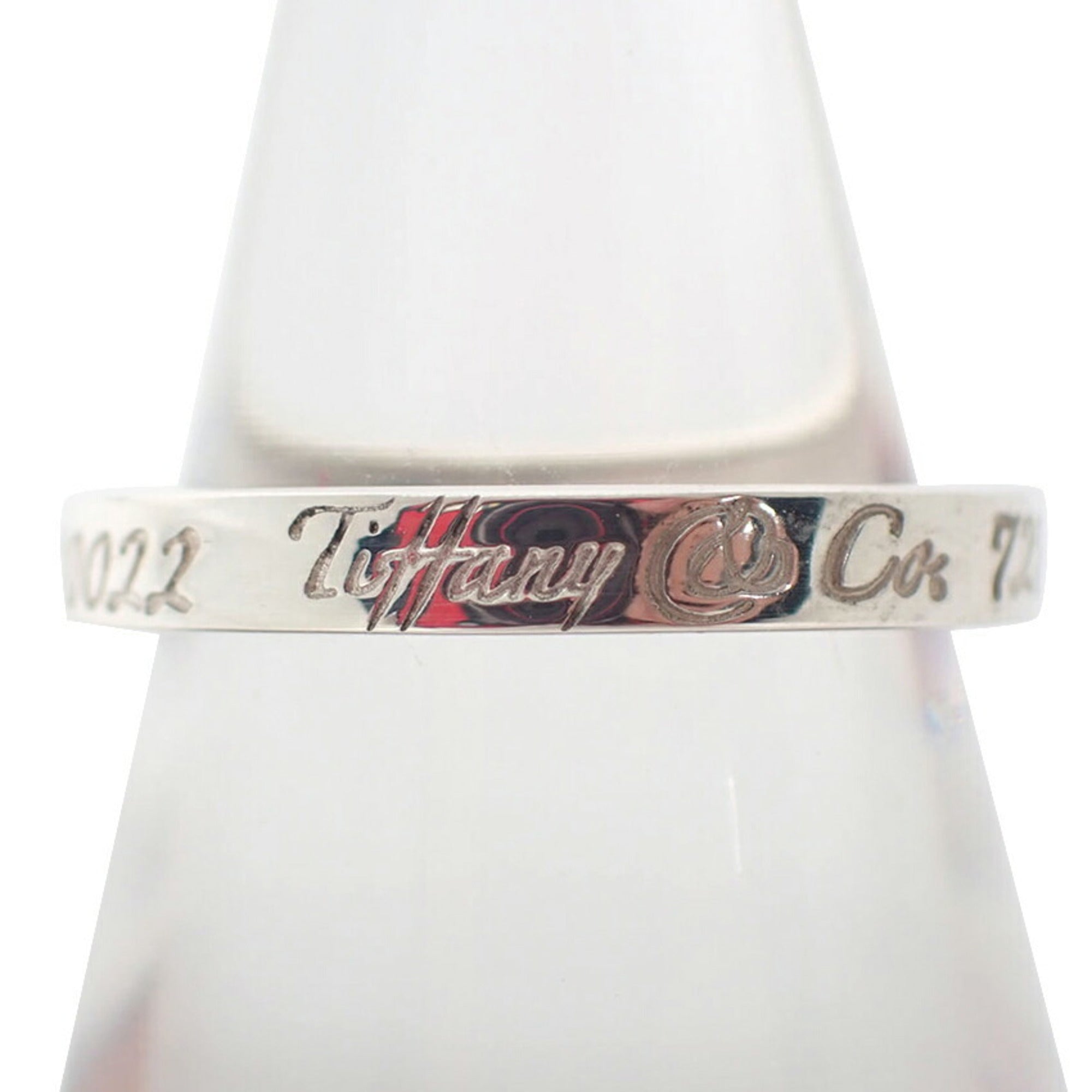Tiffany Sterling Silver 925 Band Ring (Pre-Owned)
