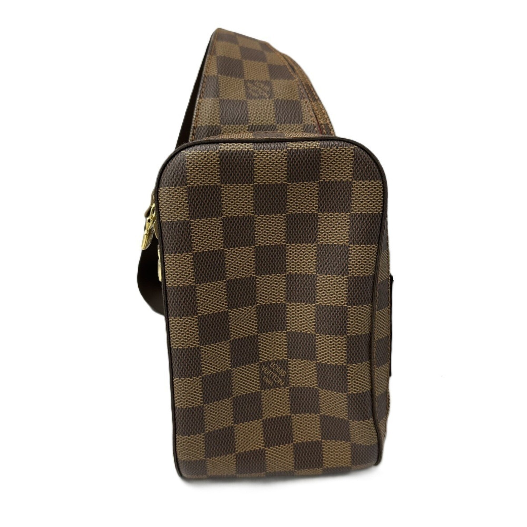 Louis Vuitton Damier Brown Damier Canvas Shoulder Bag Sling Bag (Pre-Owned)