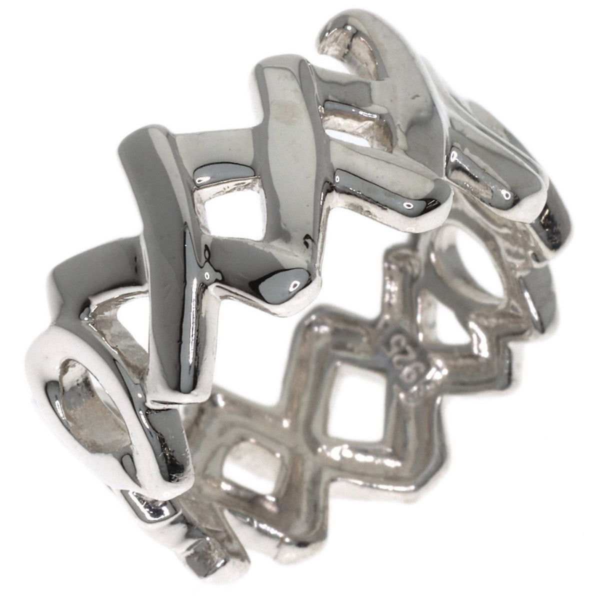 Tiffany Silver Band Ring (Pre-Owned)