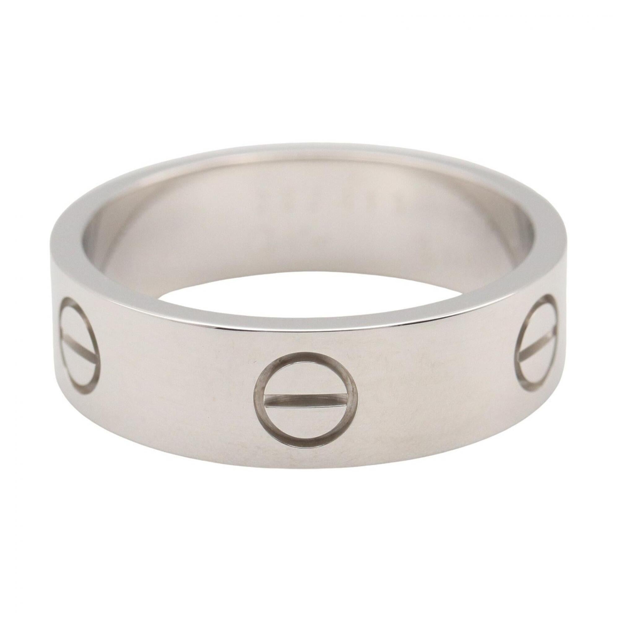 Cartier White Gold White Gold (18K) Band Ring (Pre-Owned)