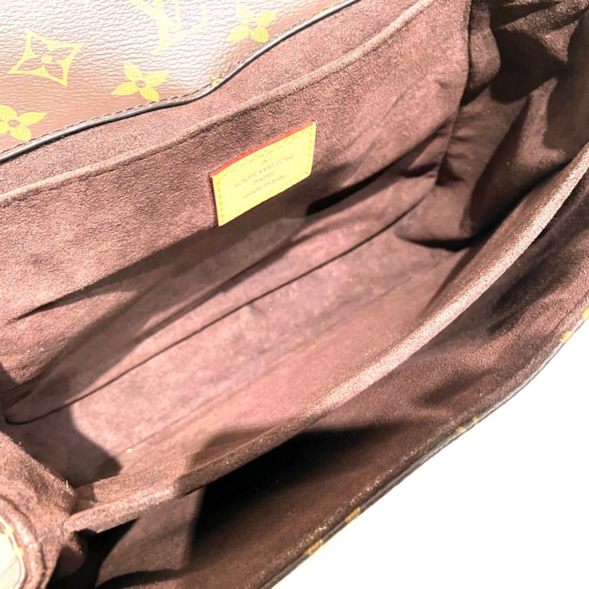 Louis Vuitton Monogram Brown Monogram Handbag Pochette (Pre-Owned)