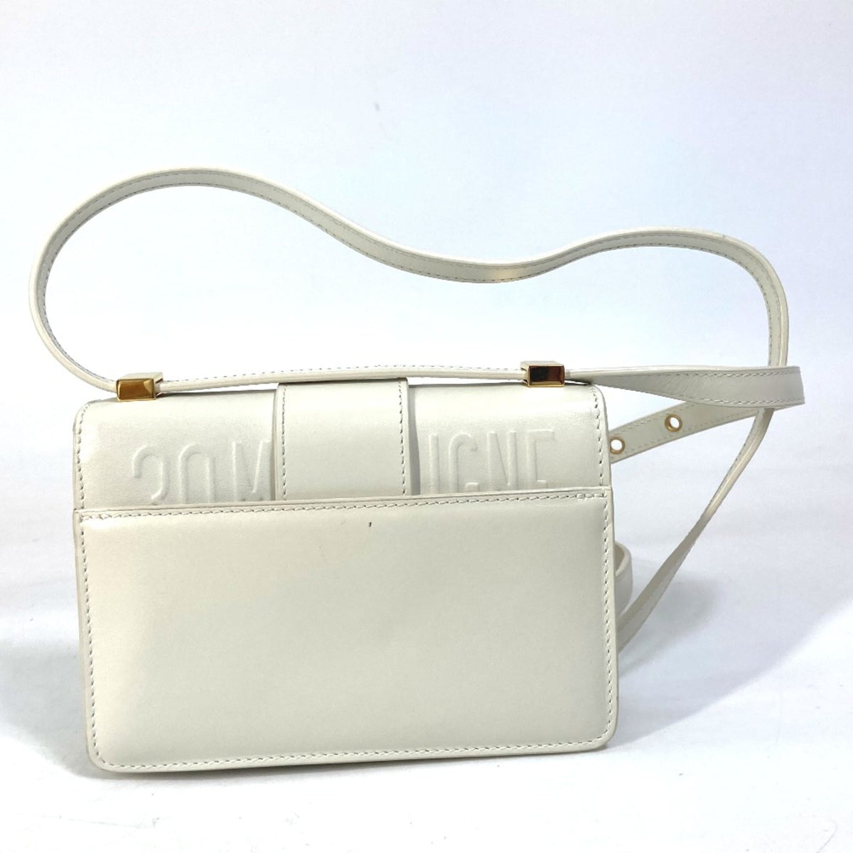 Christian Dior White Leather Shoulder Bag (Pre-Owned)