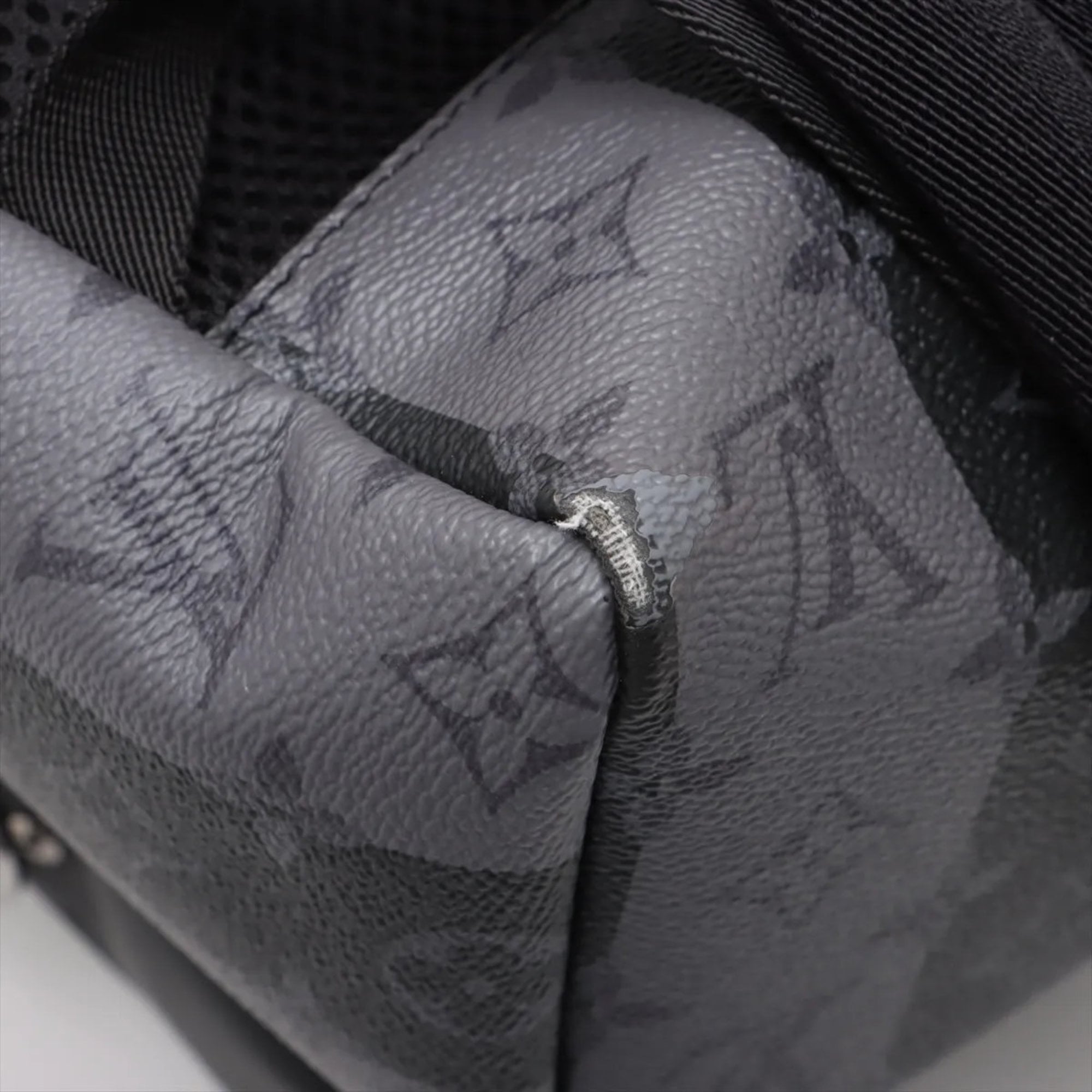 Louis Vuitton Monogram Gray Monogram Backpack (Pre-Owned)
