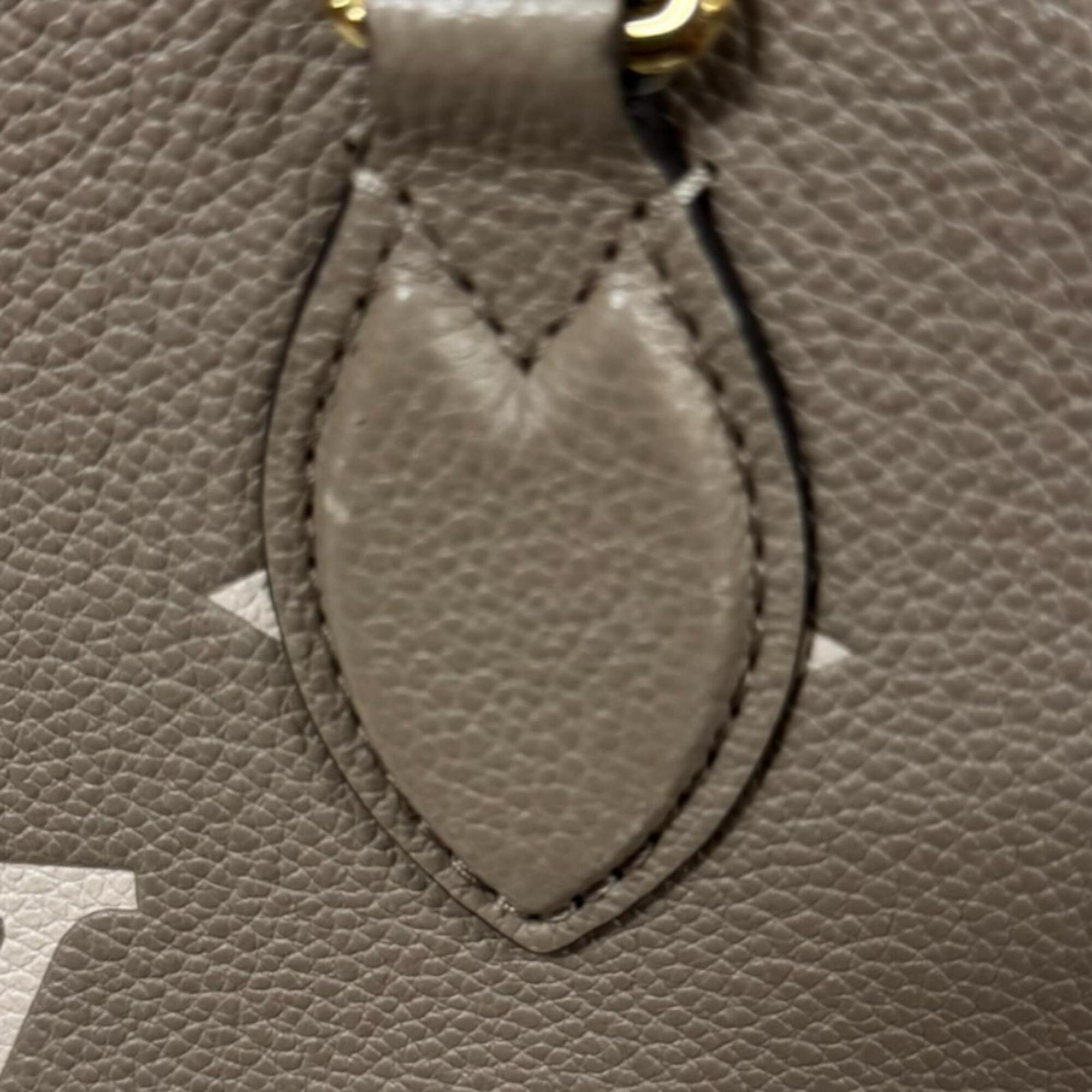 Louis Vuitton Beige Tourterelle Monogram Empreinte Shoulder Bag (Pre-Owned)