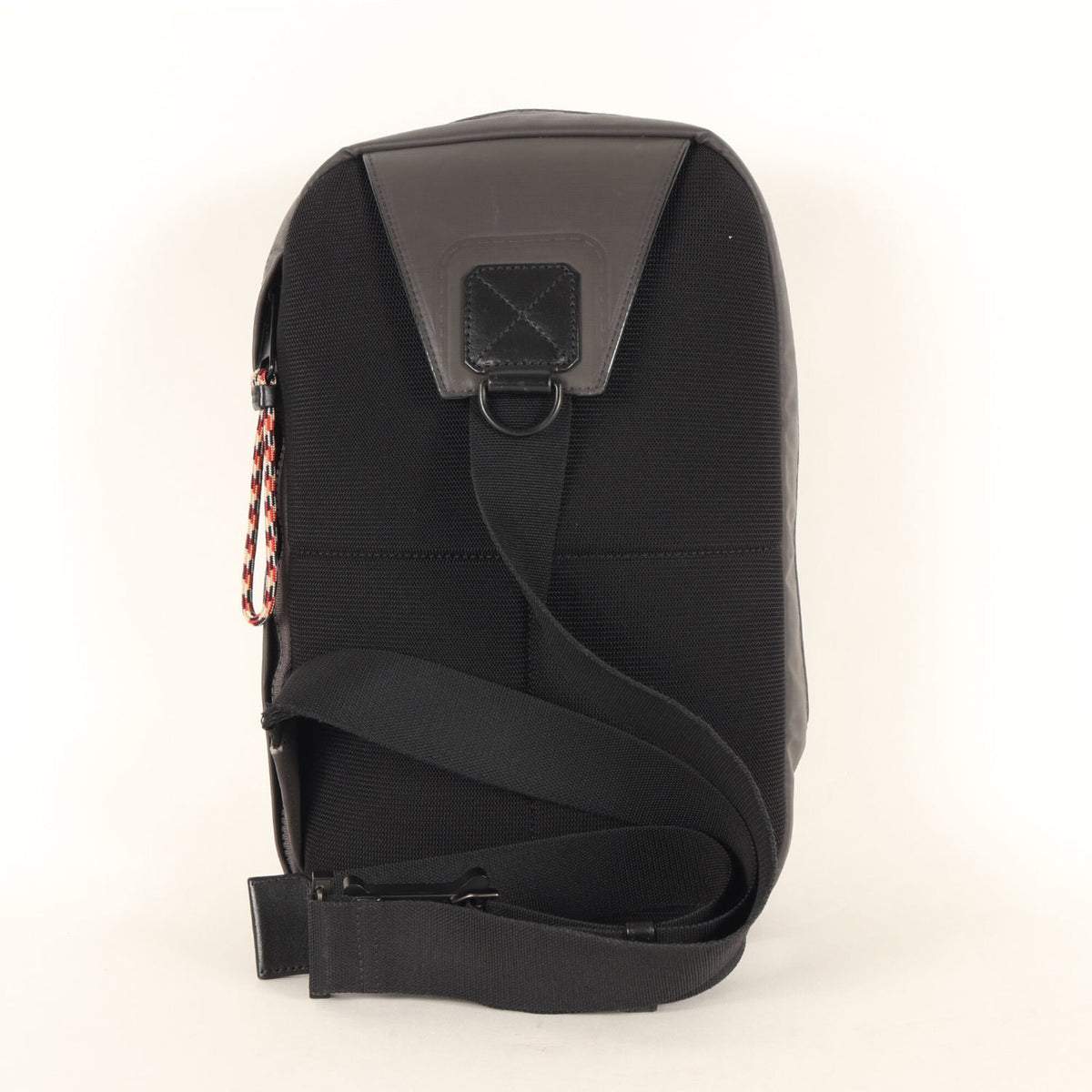 Burberry Gray Nylon Sling Bag (Pre-Owned)