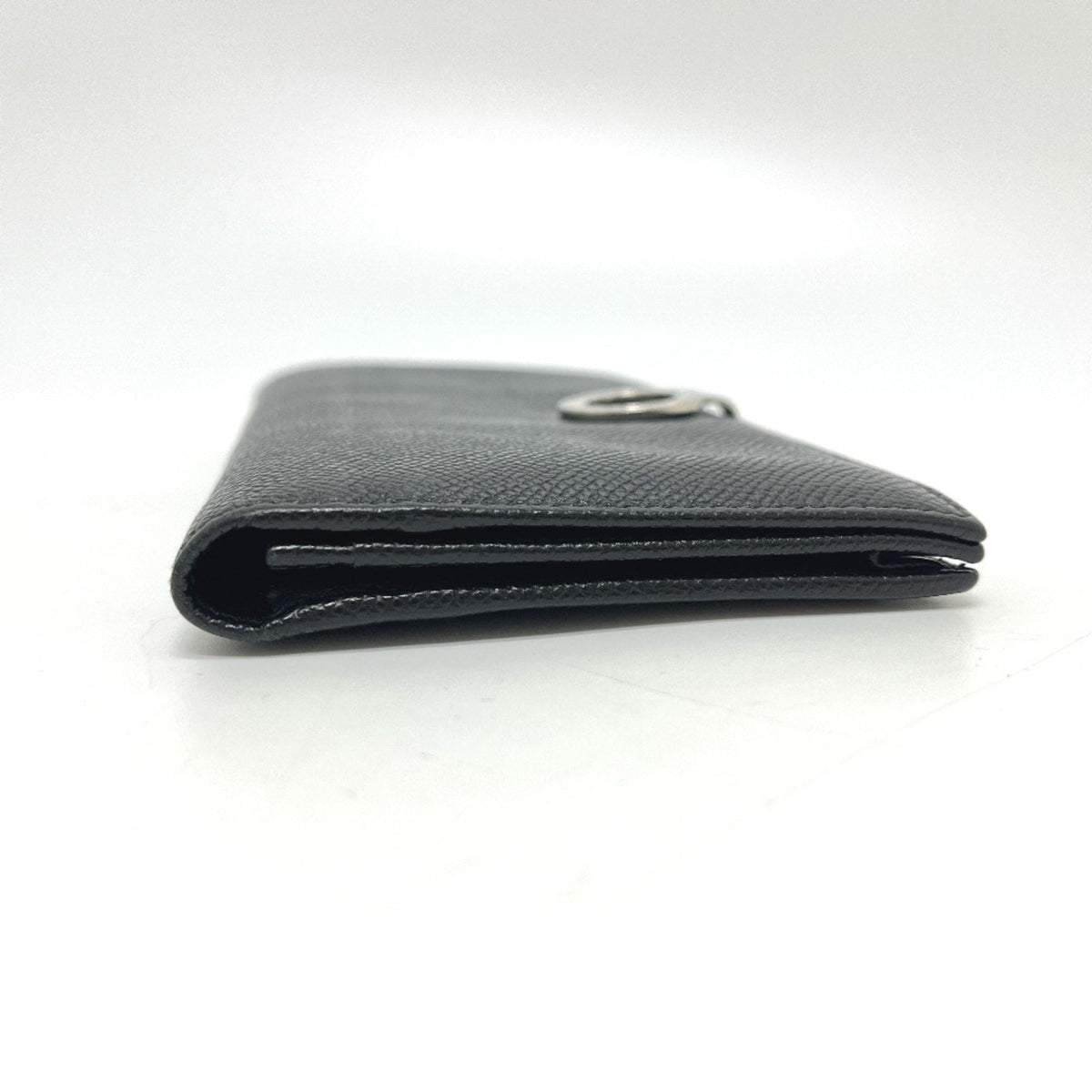 Bvlgari Black Leather Long Wallet (Bi-Fold) (Pre-Owned)