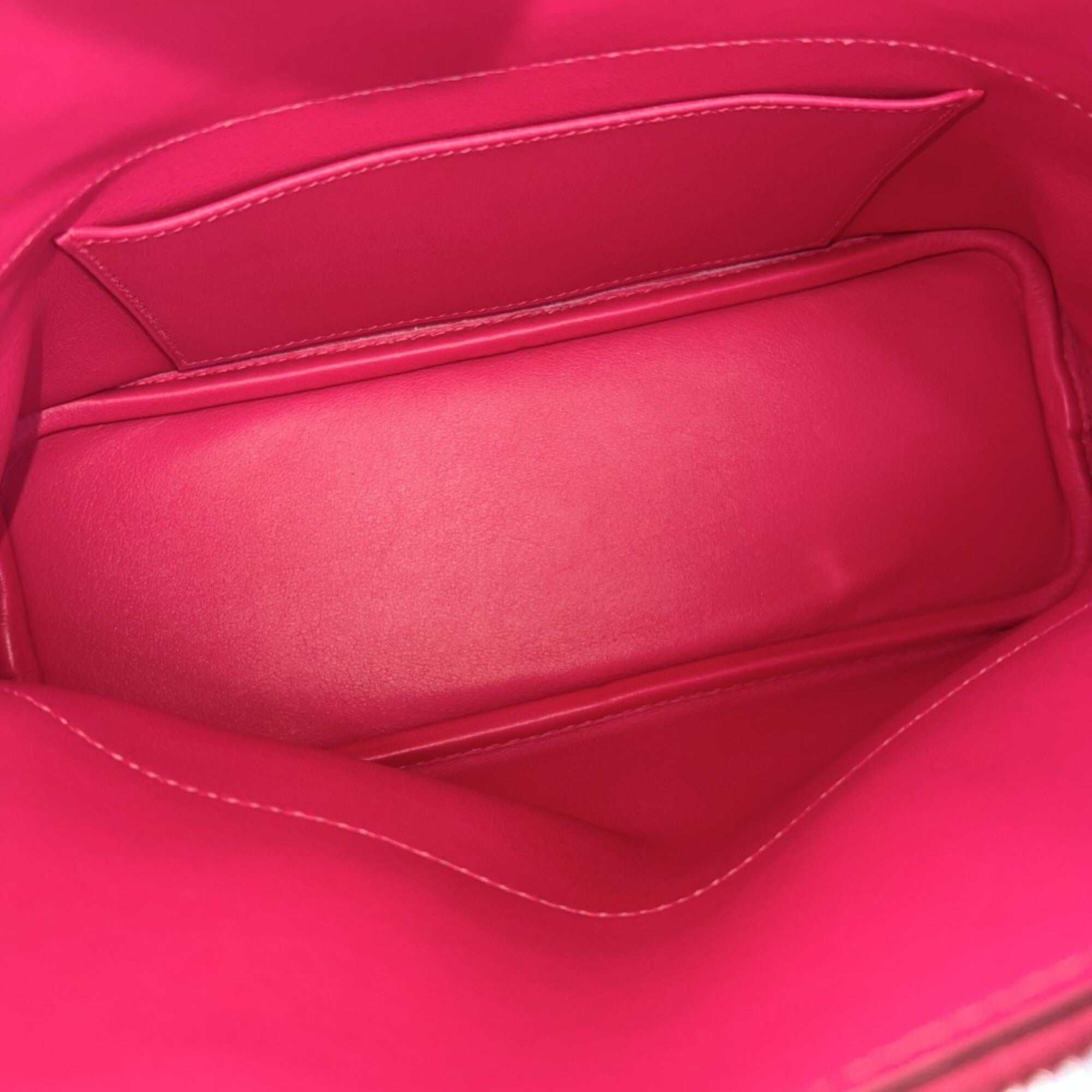 Hermes Pink Swift Leather Handbag Shoulder Bag (Pre-Owned)