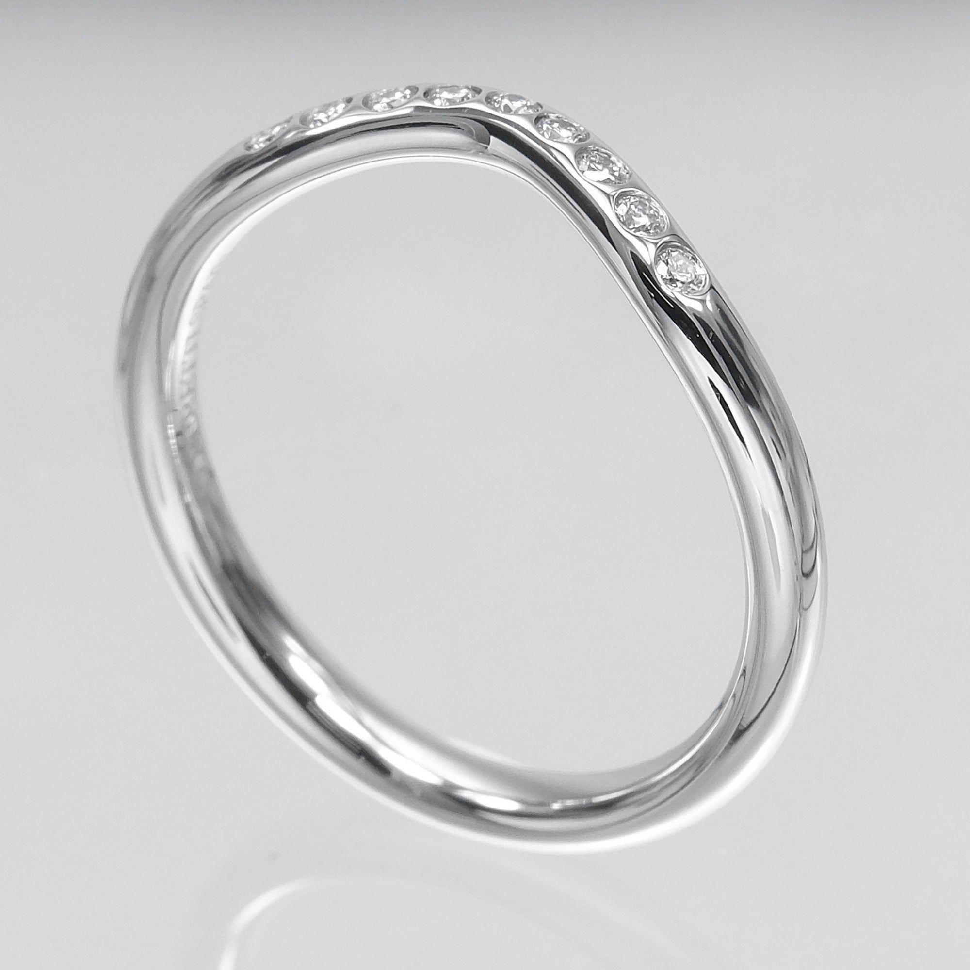 Tiffany Platinum 950 Band Ring (Pre-Owned)