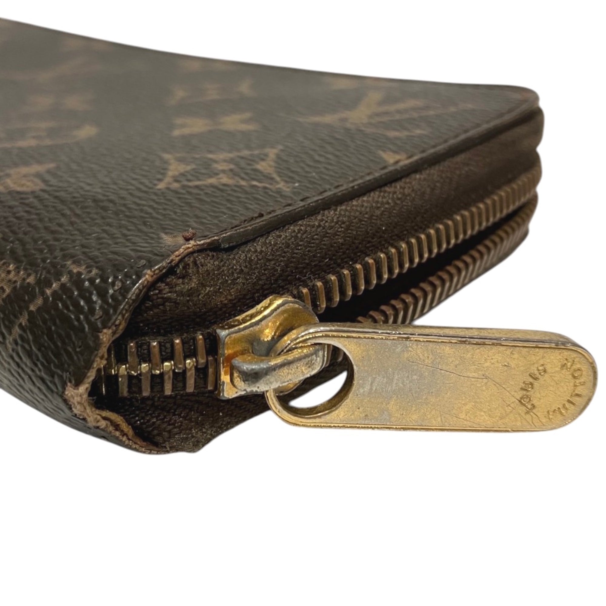 Louis Vuitton Brown Galle Monogram Monogram Long Wallet (Bi-Fold) (Pre-Owned)
