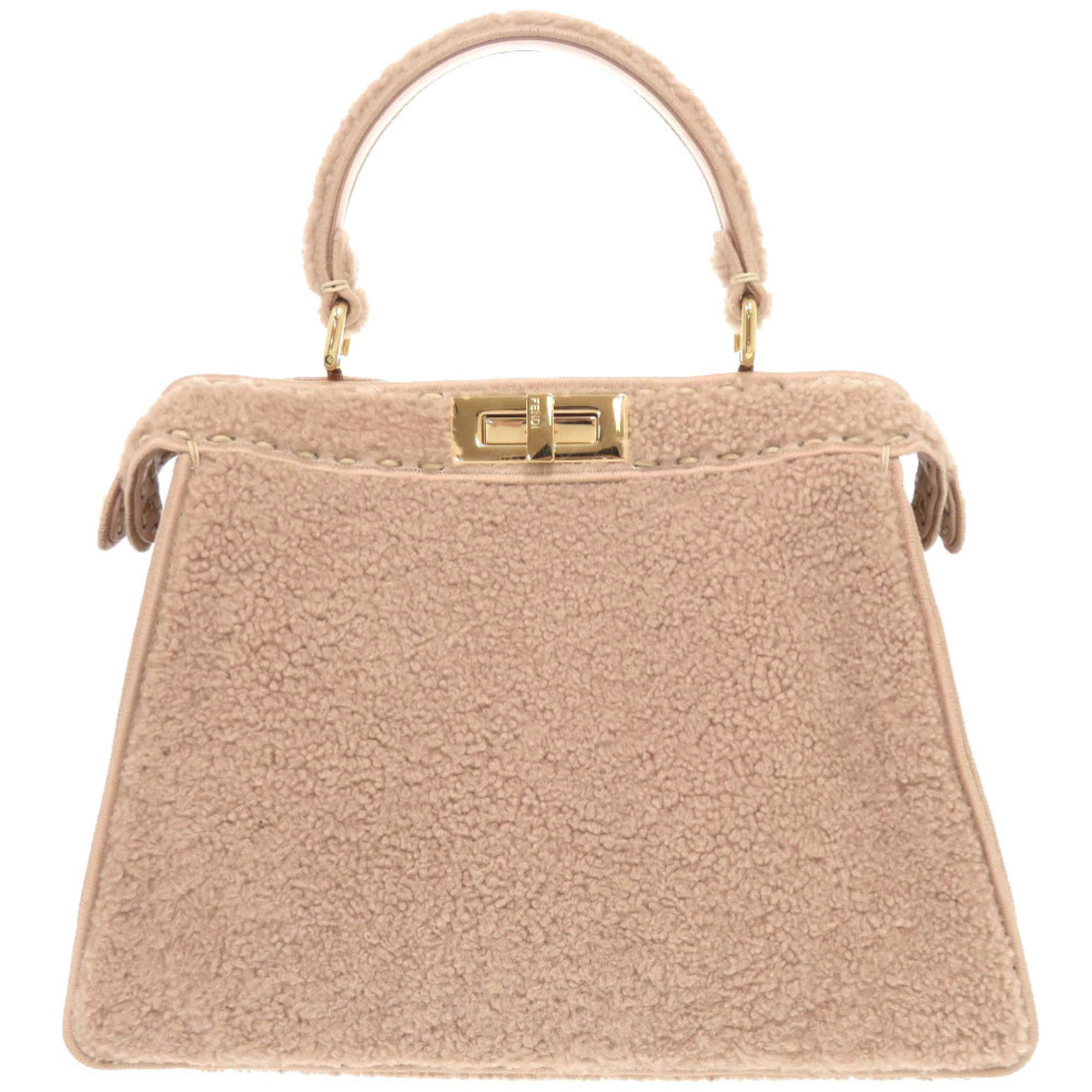 Fendi Pink Leather Handbag (Pre-Owned)