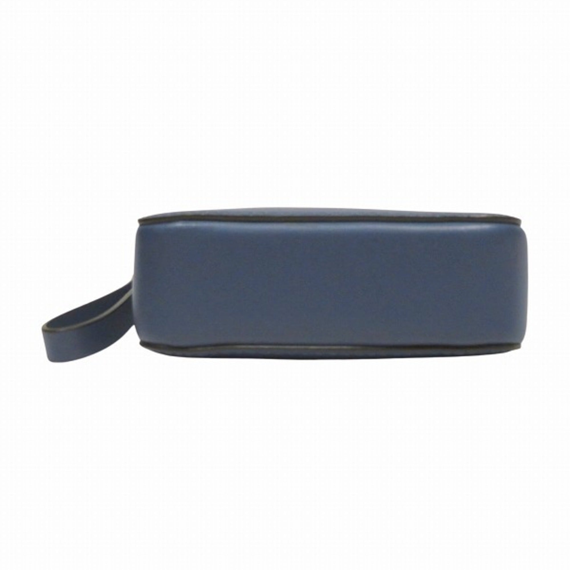 Valentino Blue Leather Shoulder Bag Sling Bag (Pre-Owned)