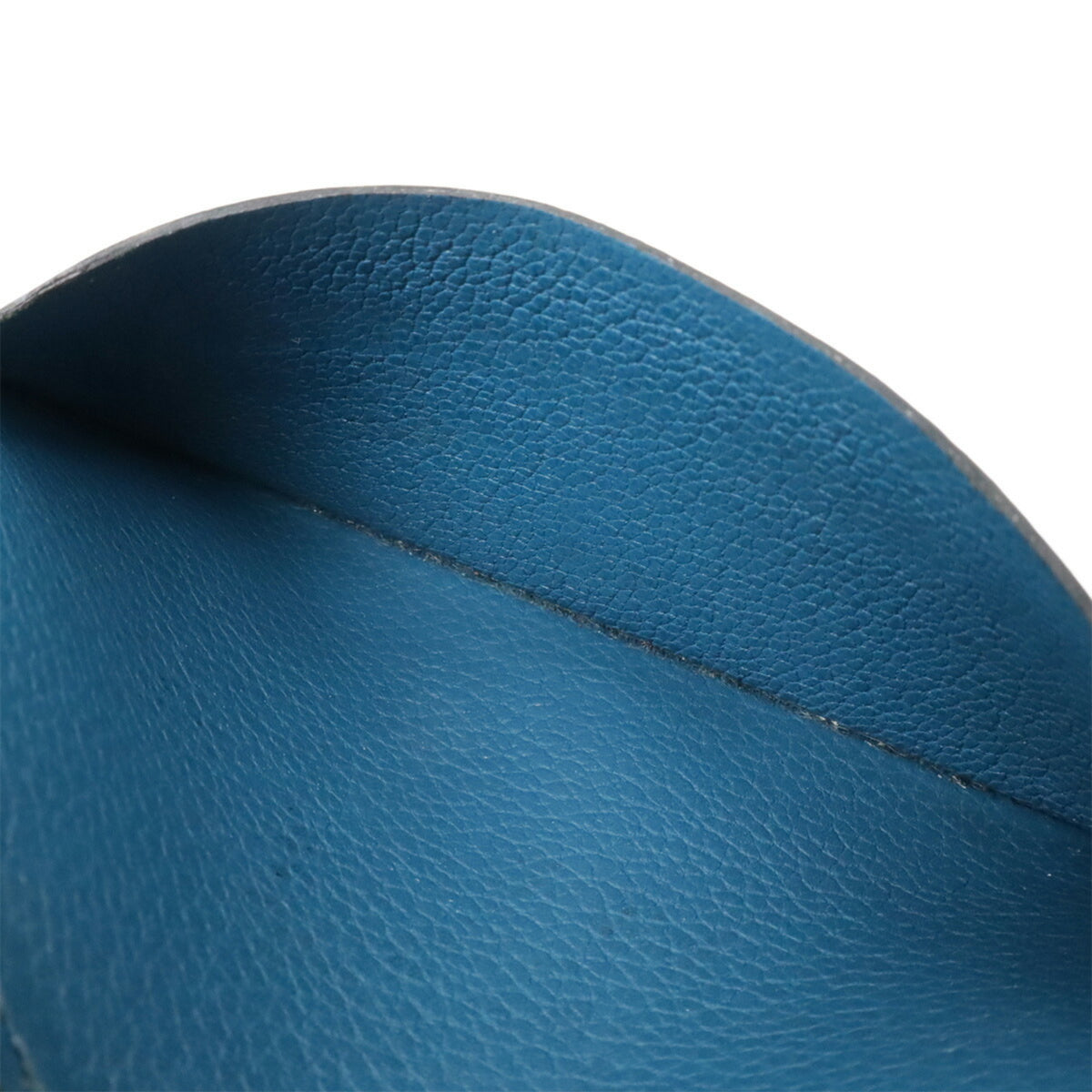 Hermes Blue Epsom Leather Wallet (Bi-Fold) (Pre-Owned)