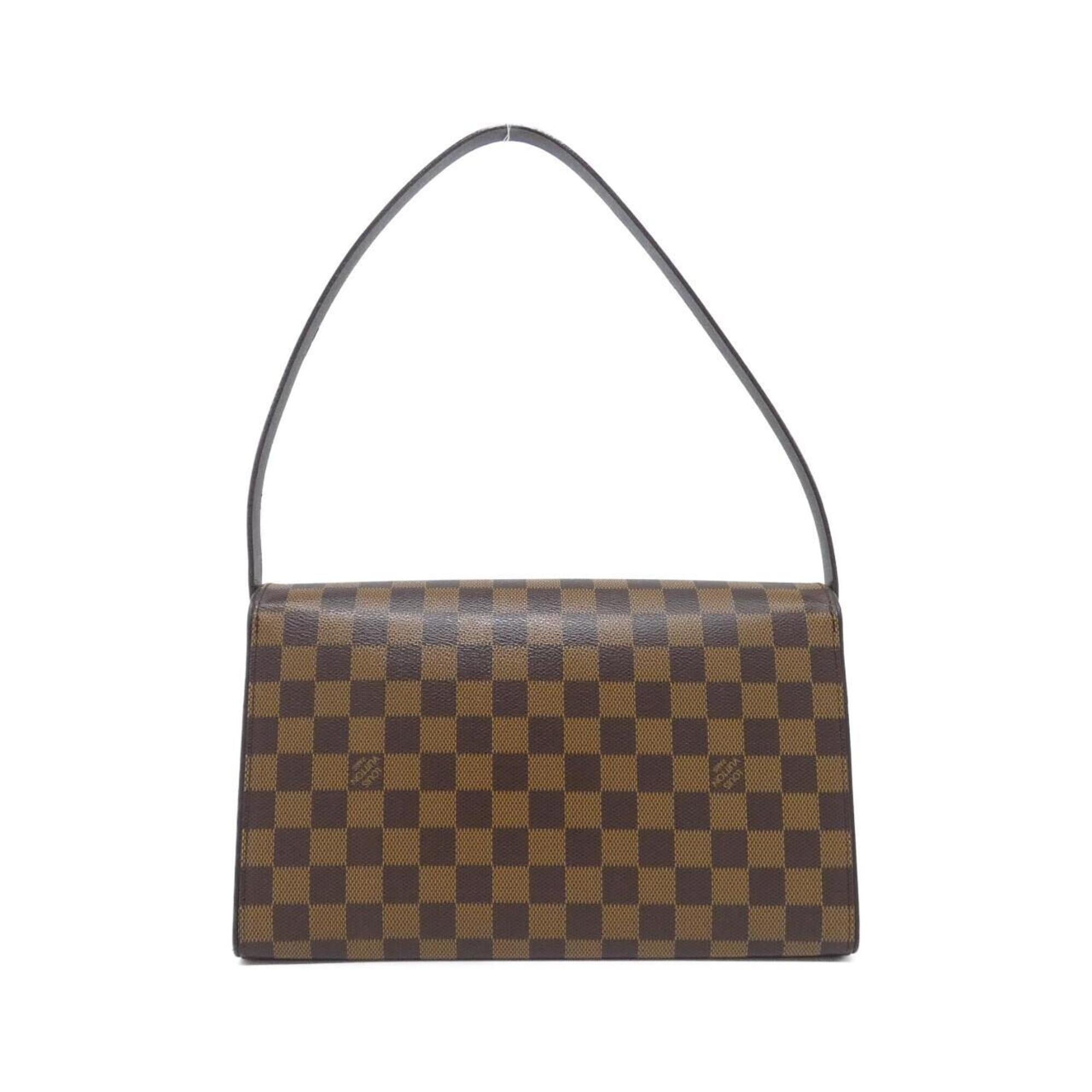 Louis Vuitton Ebene Coated Canvas Shoulder Bag (Pre-Owned)