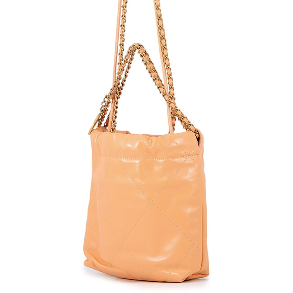 Chanel Orange Leather Handbag (Pre-Owned)