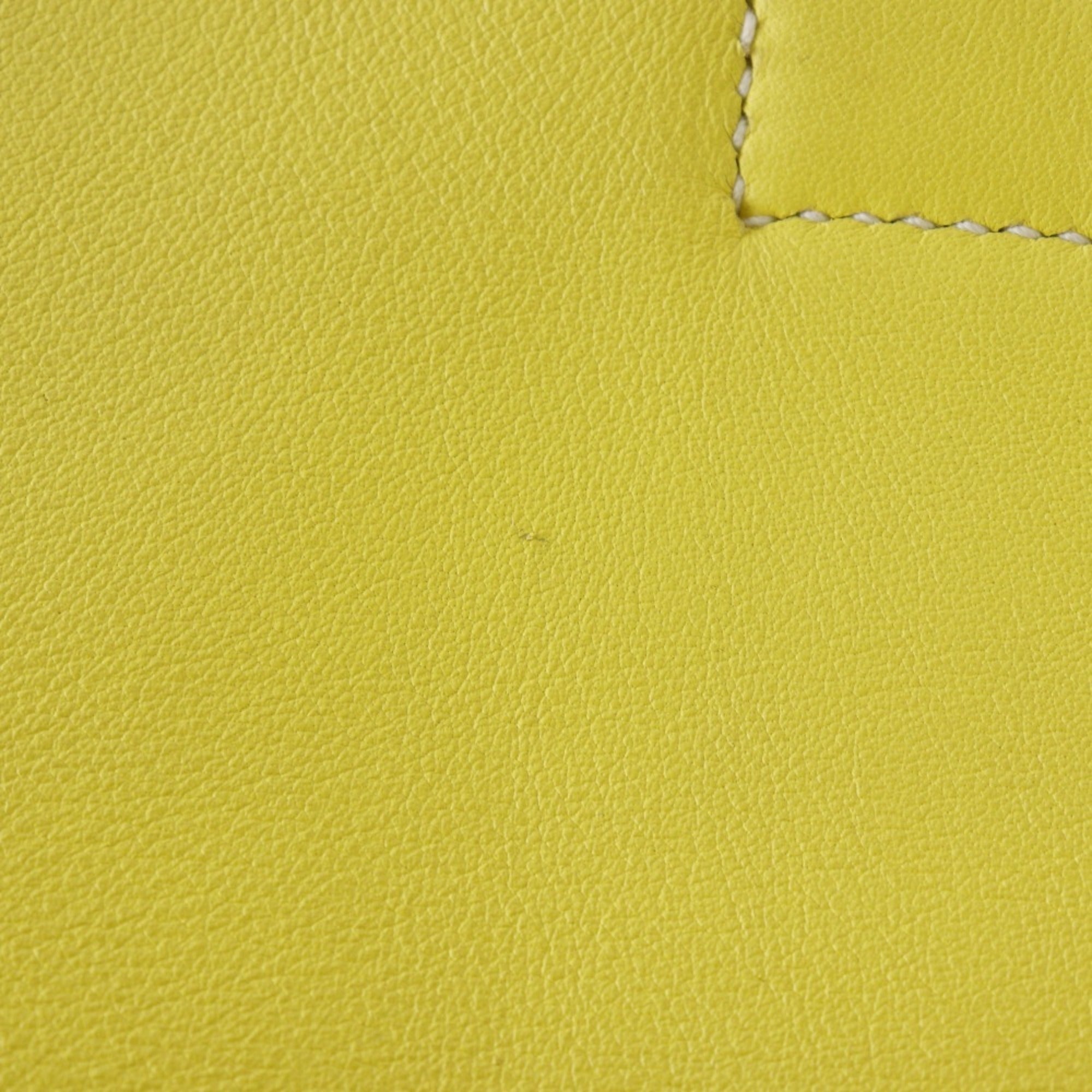 Hermes Taurillon Clemence Leather Handbag (Pre-Owned)
