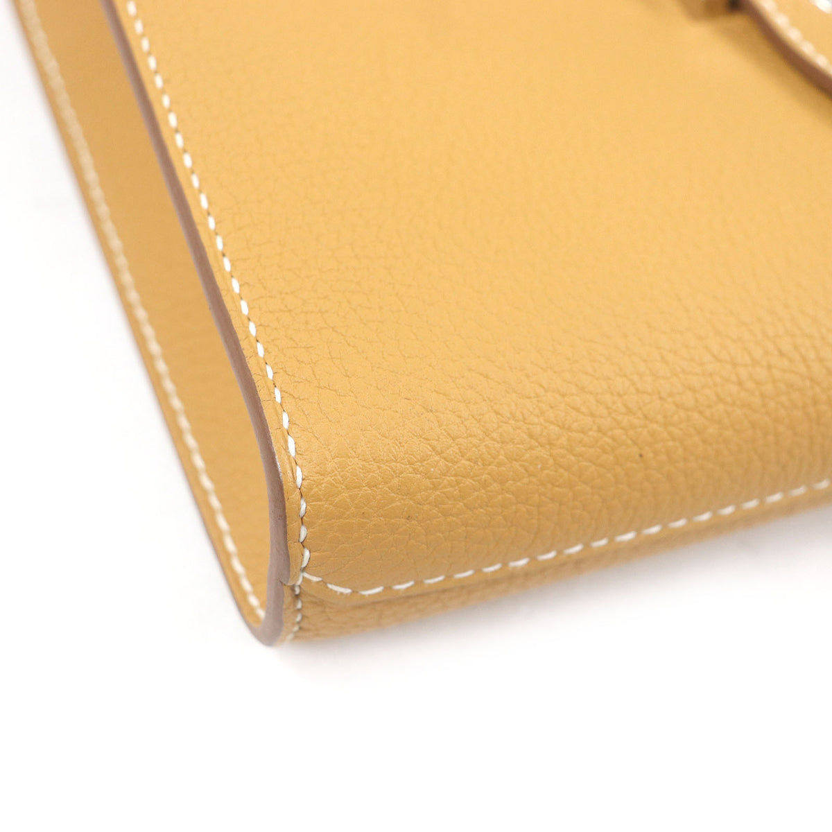 Hermes Natural Sable Togo Leather Shoulder Bag (Pre-Owned)