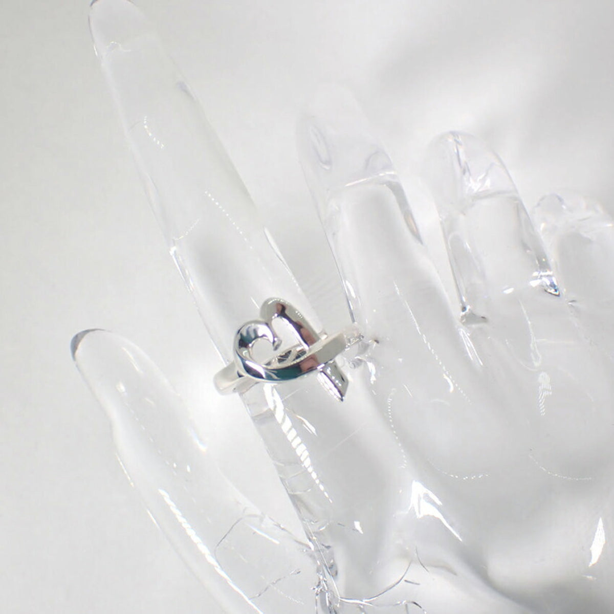 Tiffany Sterling Silver 925 Band Ring (Pre-Owned)