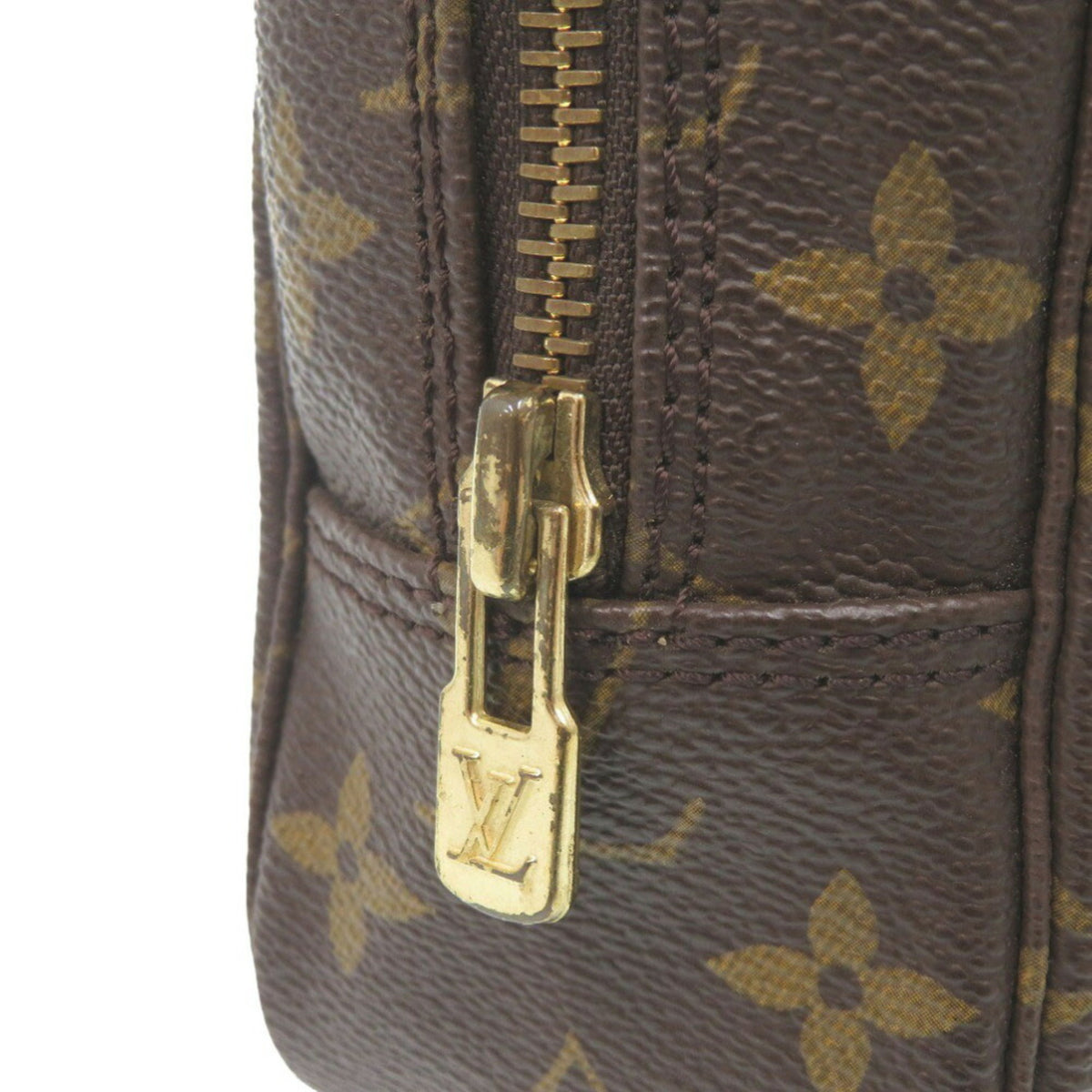 Louis Vuitton Brown Monogram Monogram Pouch (Pre-Owned)