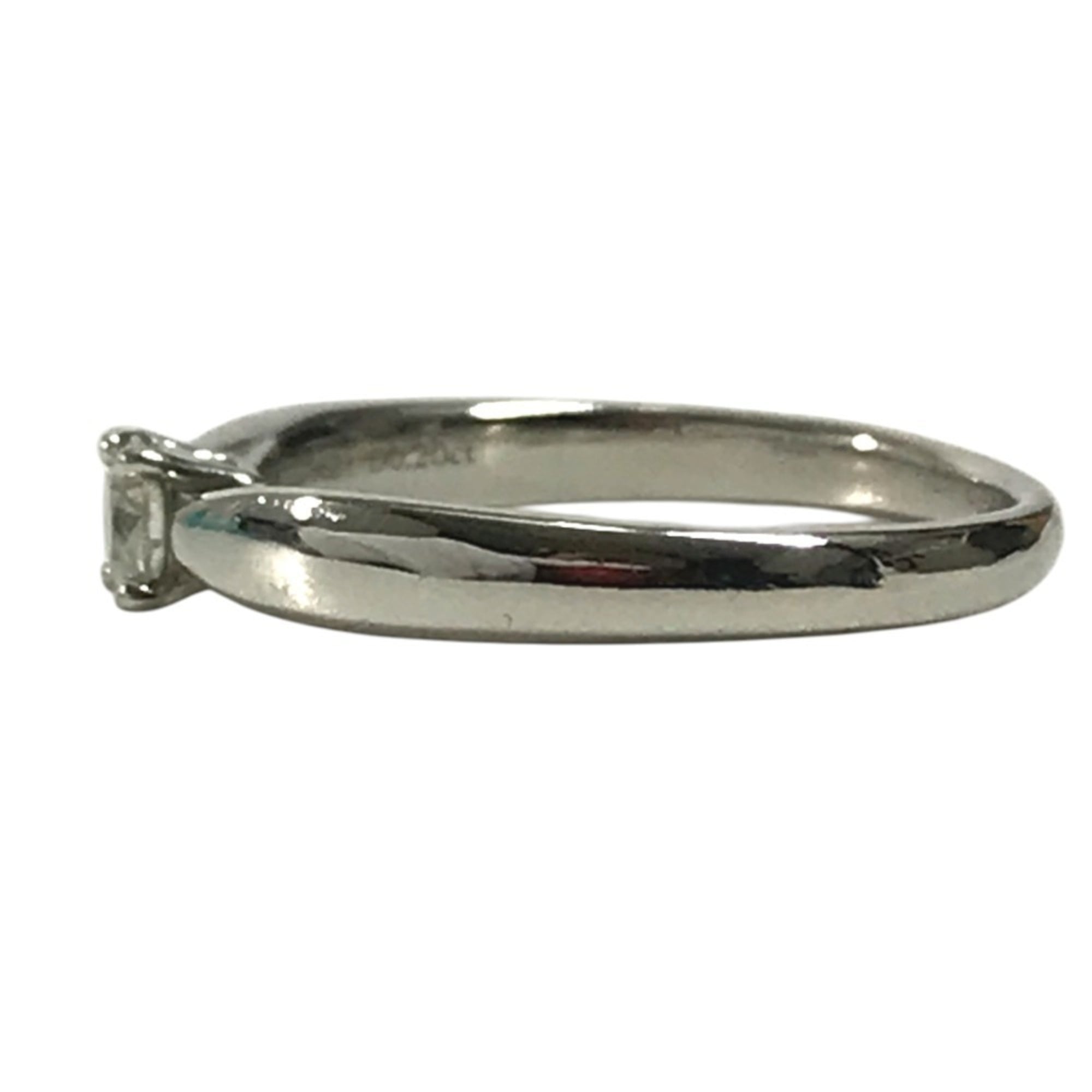 Tiffany Silver Platinum 950 Band Ring (Pre-Owned)