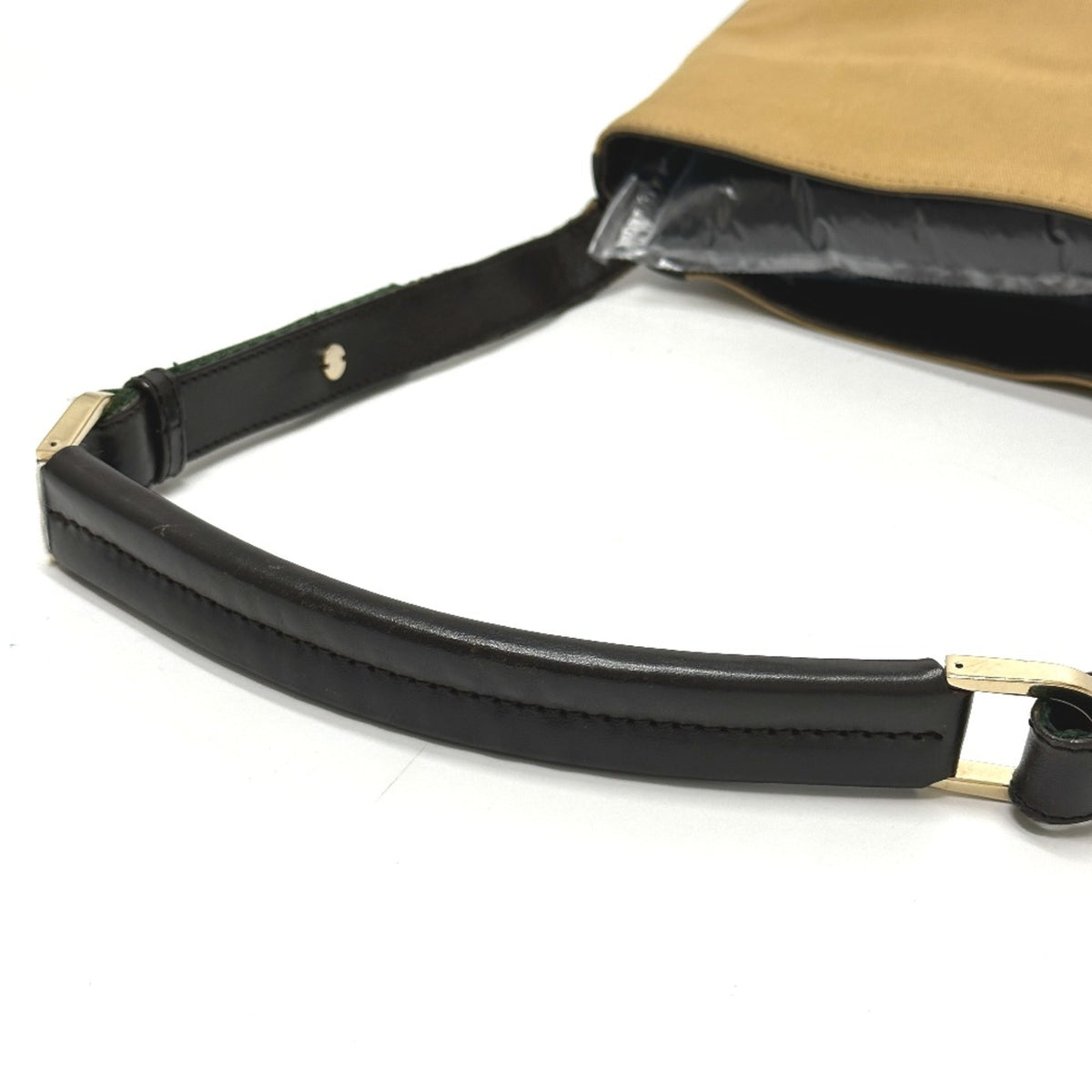 Gucci Beige Leather Shoulder Bag (Pre-Owned)