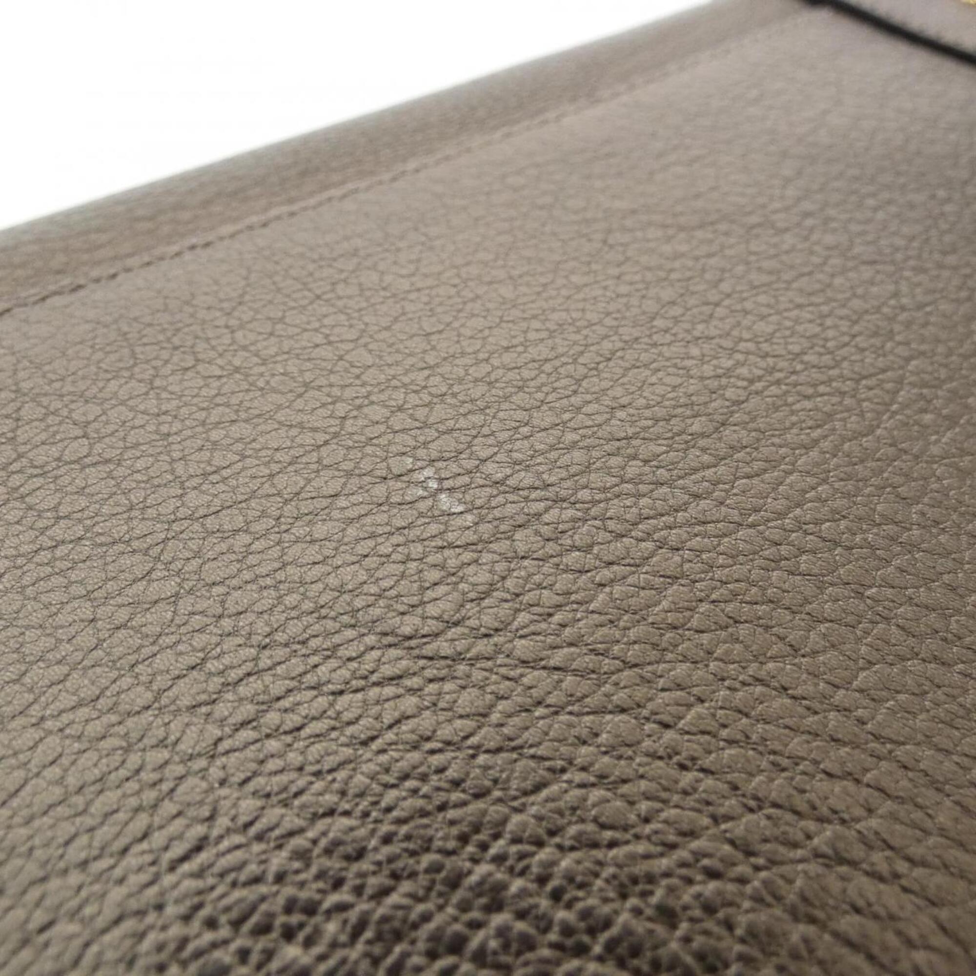 Loewe Bronze Leather Handbag (Pre-Owned)