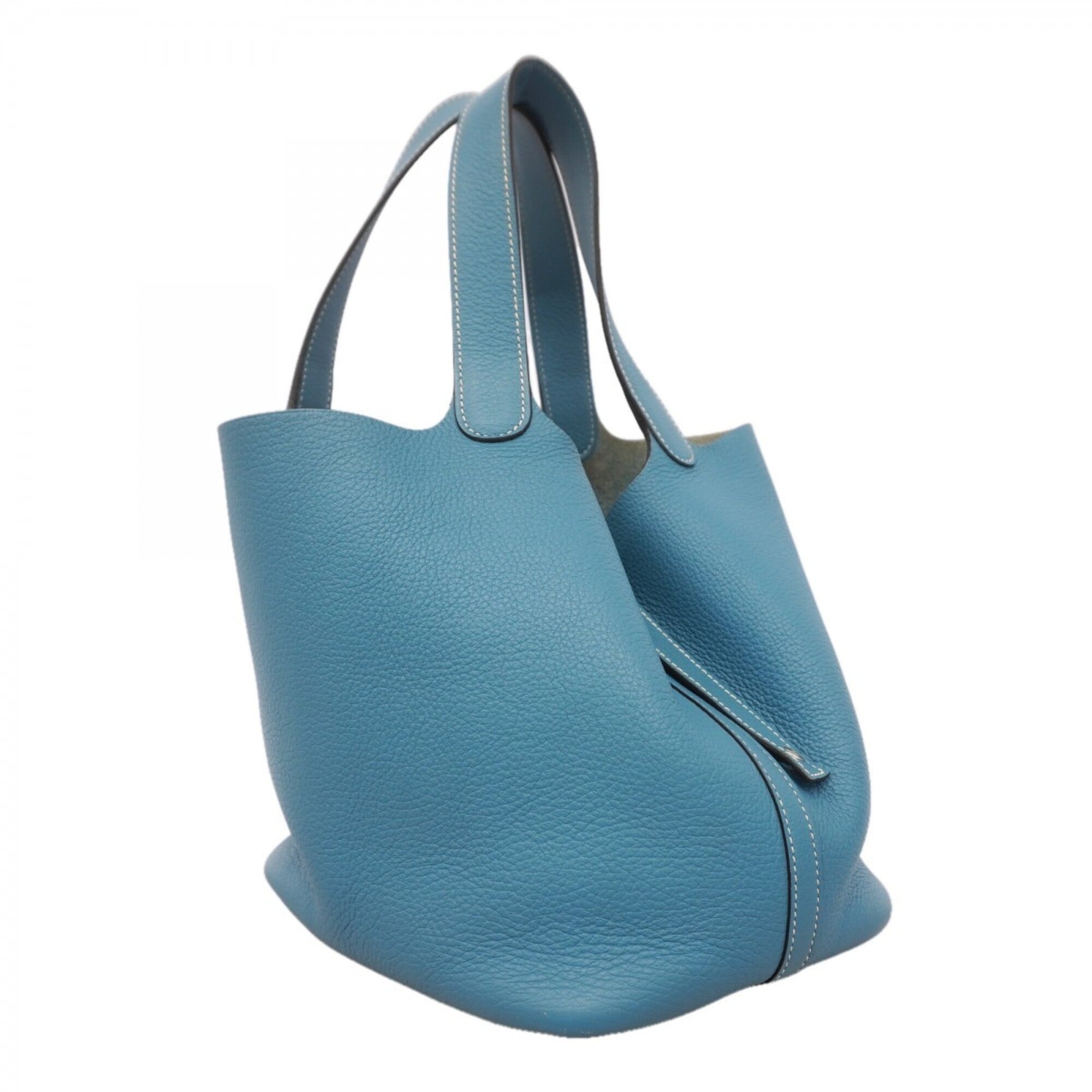 Hermes Blue Jean Handbag (Pre-Owned)