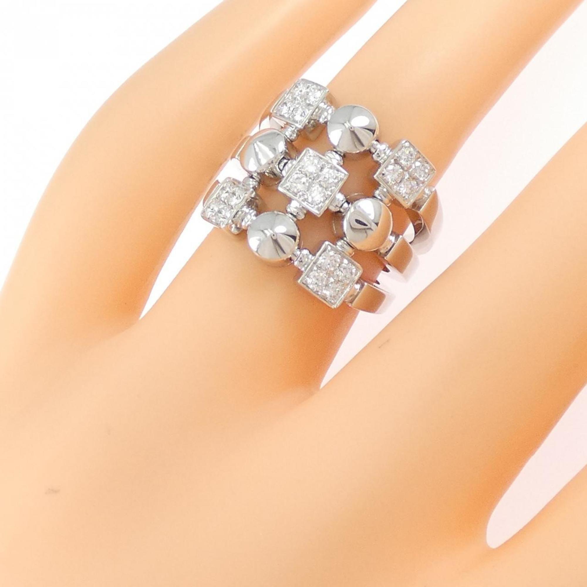Bvlgari White Gold (18K) Band Ring (Pre-Owned)