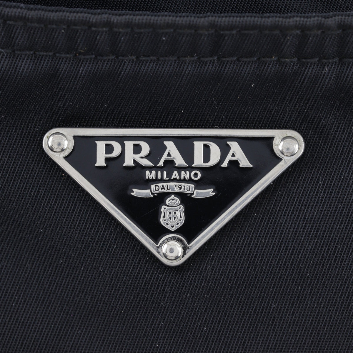 Prada Black Nylon Shoulder Bag (Pre-Owned)