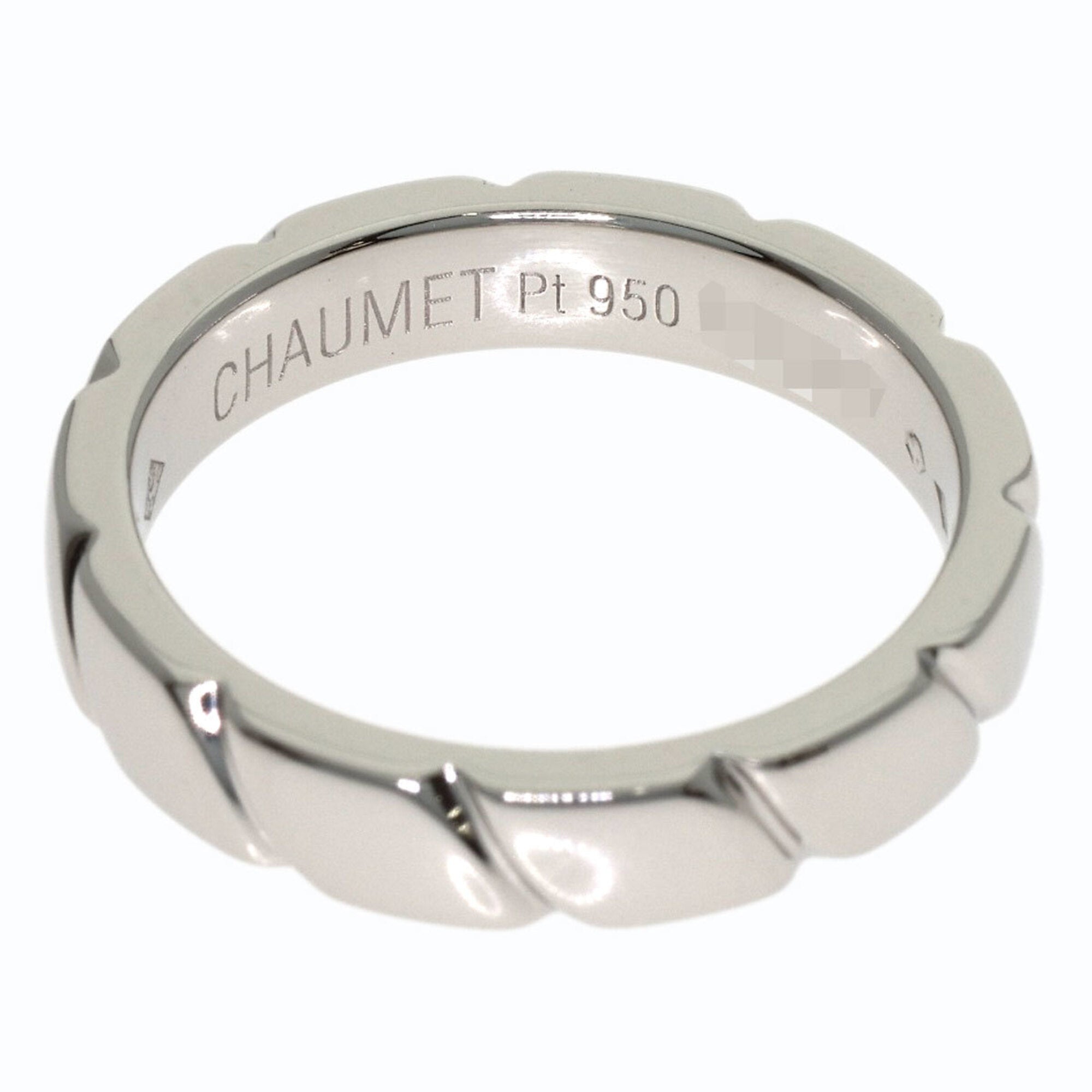 Chaumet Platinum 950 Band Ring (Pre-Owned)