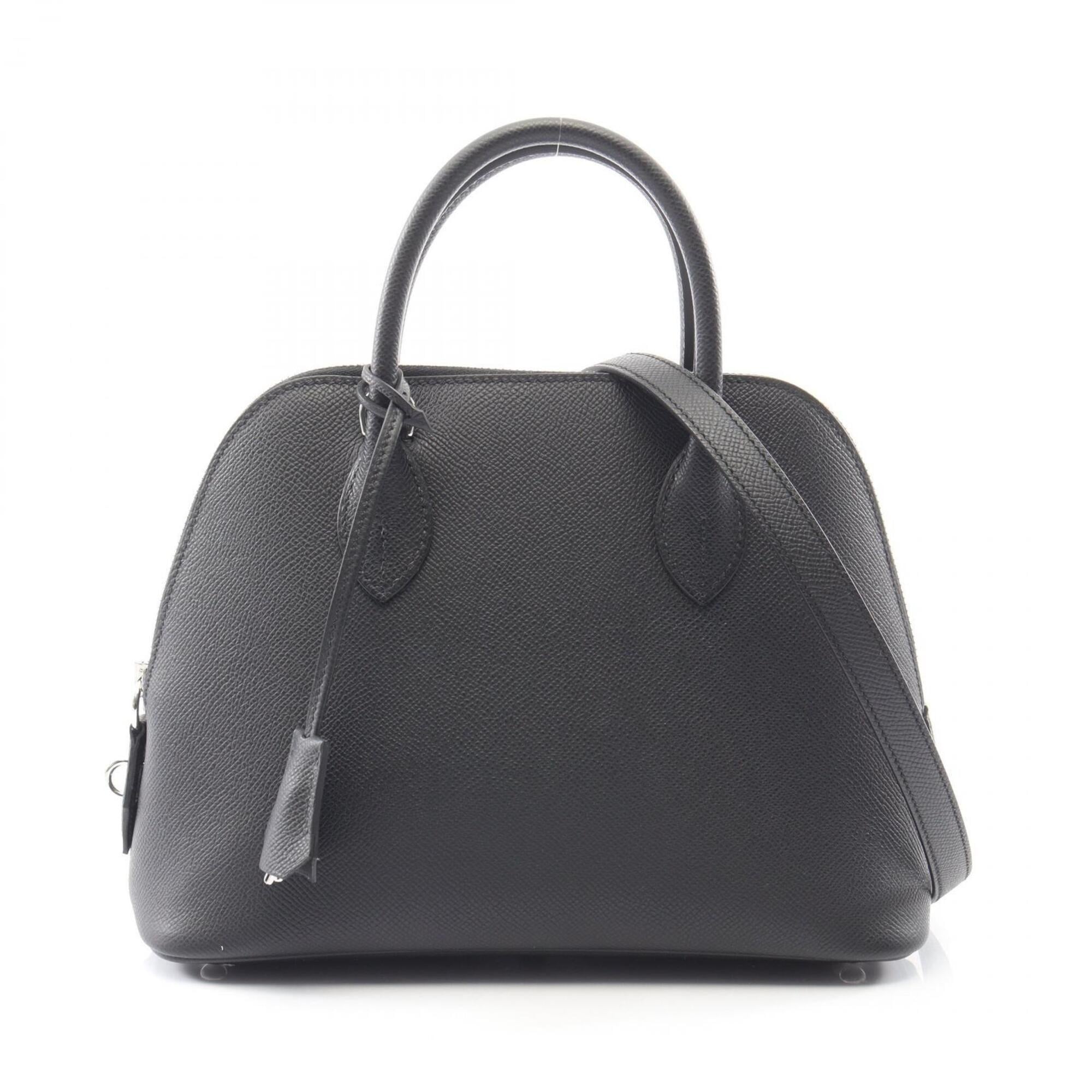Hermes Black Epsom Leather Leather Handbag (Pre-Owned)