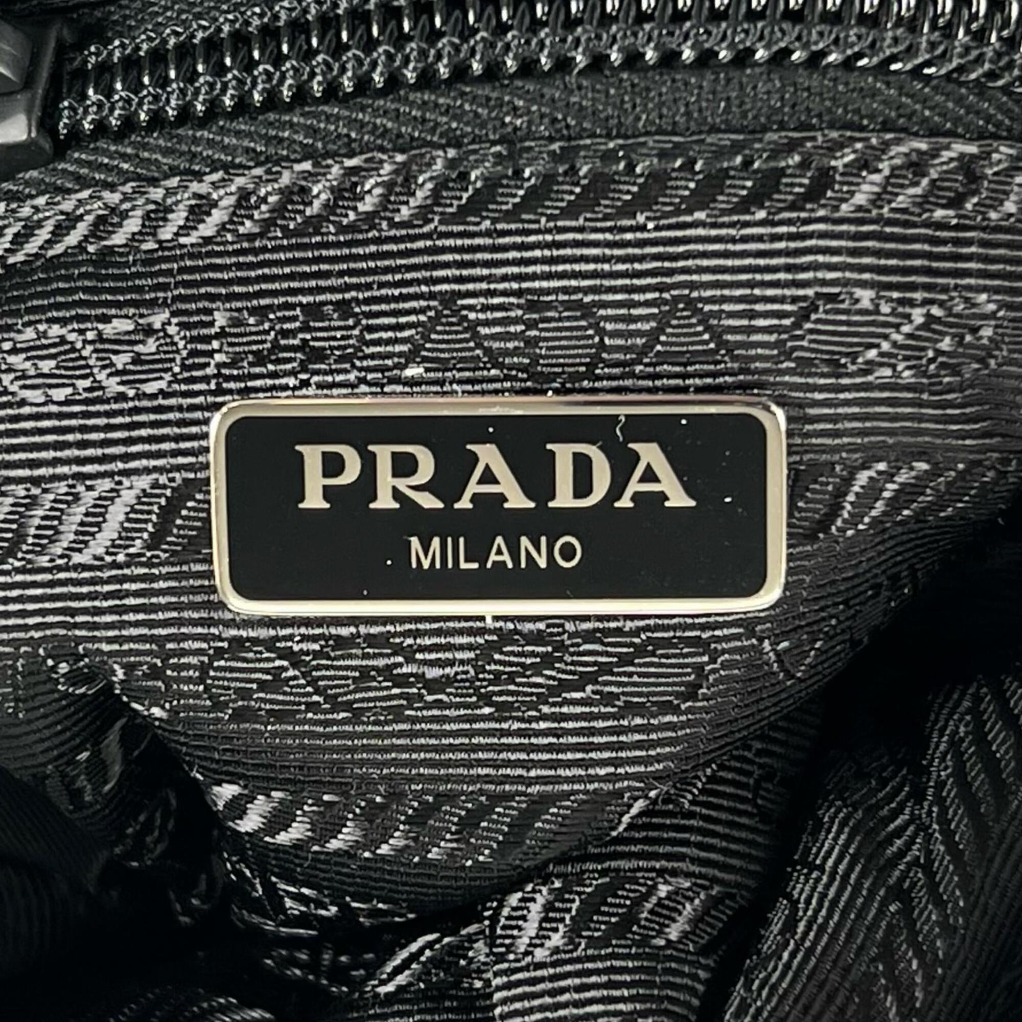 Prada Black Nylon Pouch (Pre-Owned)