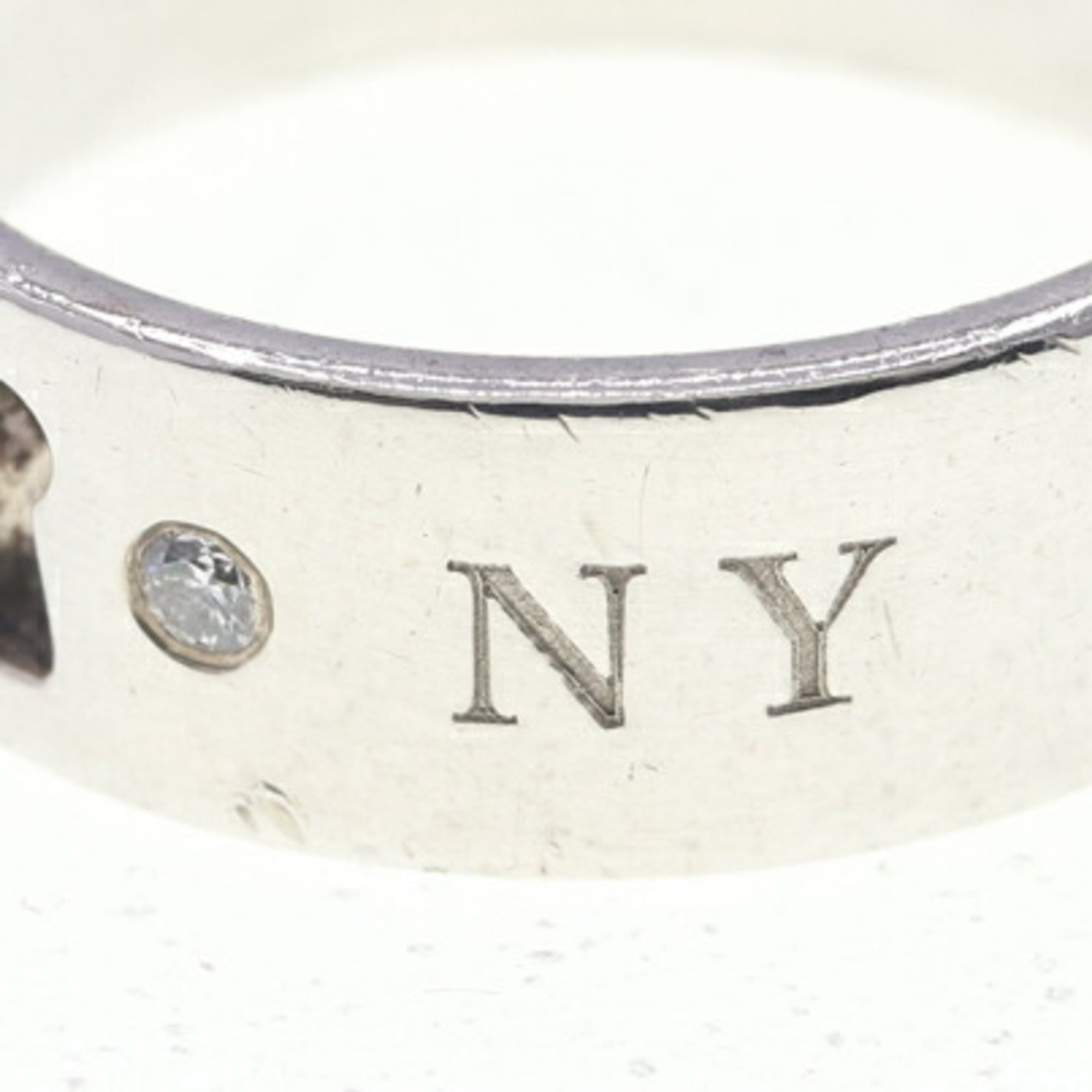 Tiffany Sterling Silver 925 Band Ring (Pre-Owned)