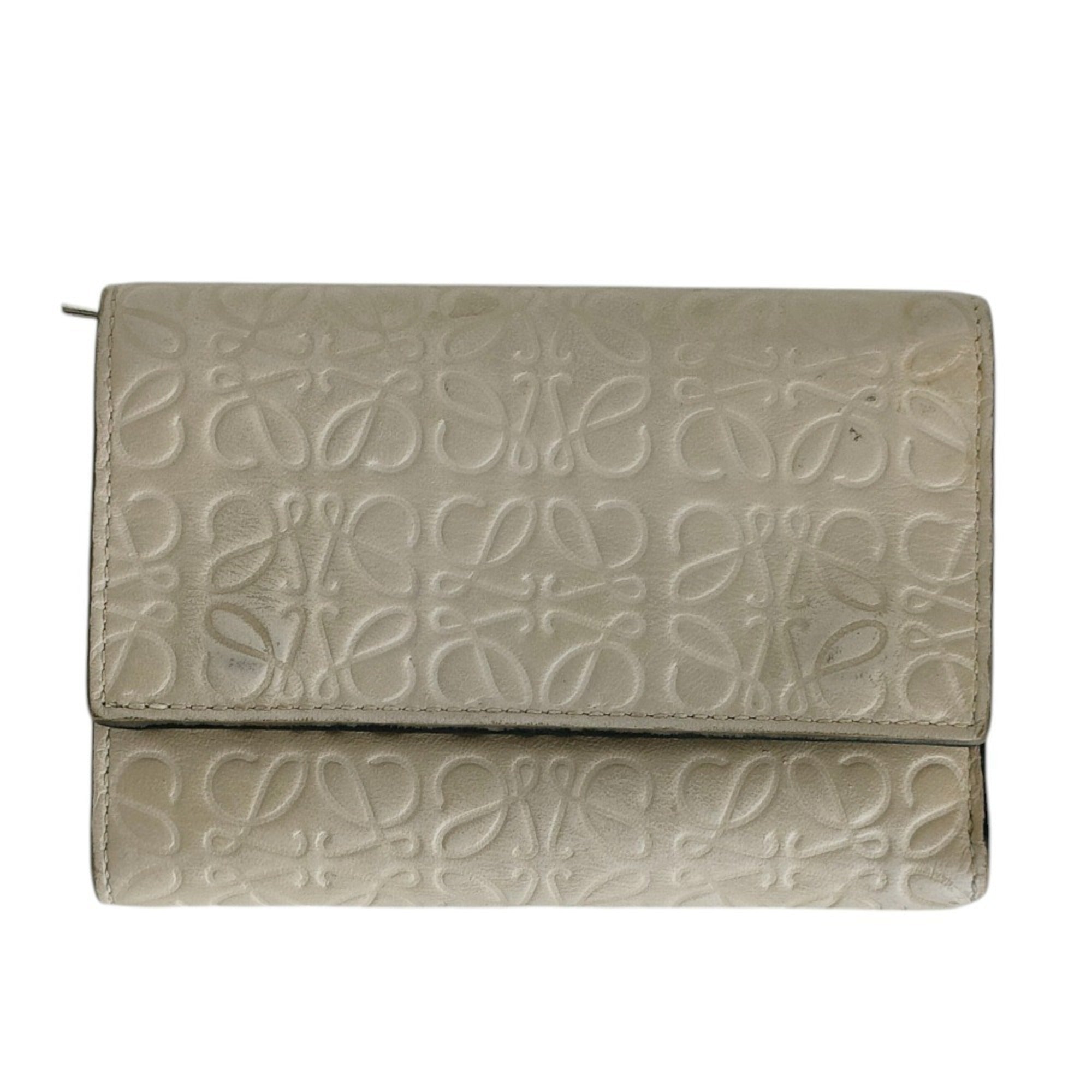 Loewe Grayish Wallet (Tri-Fold) (Pre-Owned)