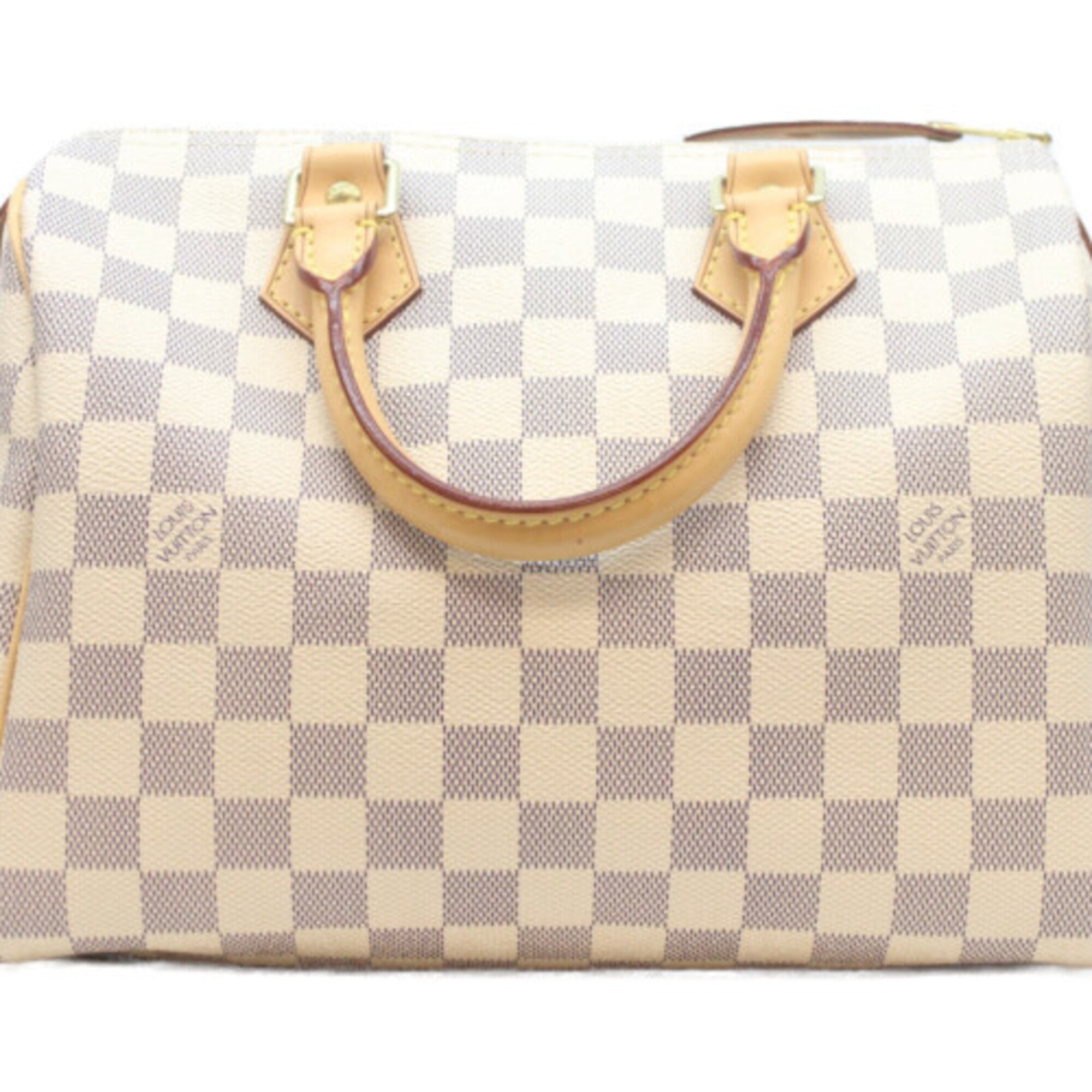 Louis Vuitton Beige Damier Azur Handbag (Pre-Owned)